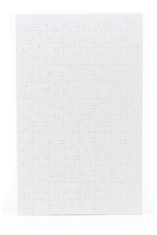 Blank Puzzle - 96pcs, 10"x16", 4 puzzles w/ envelopes