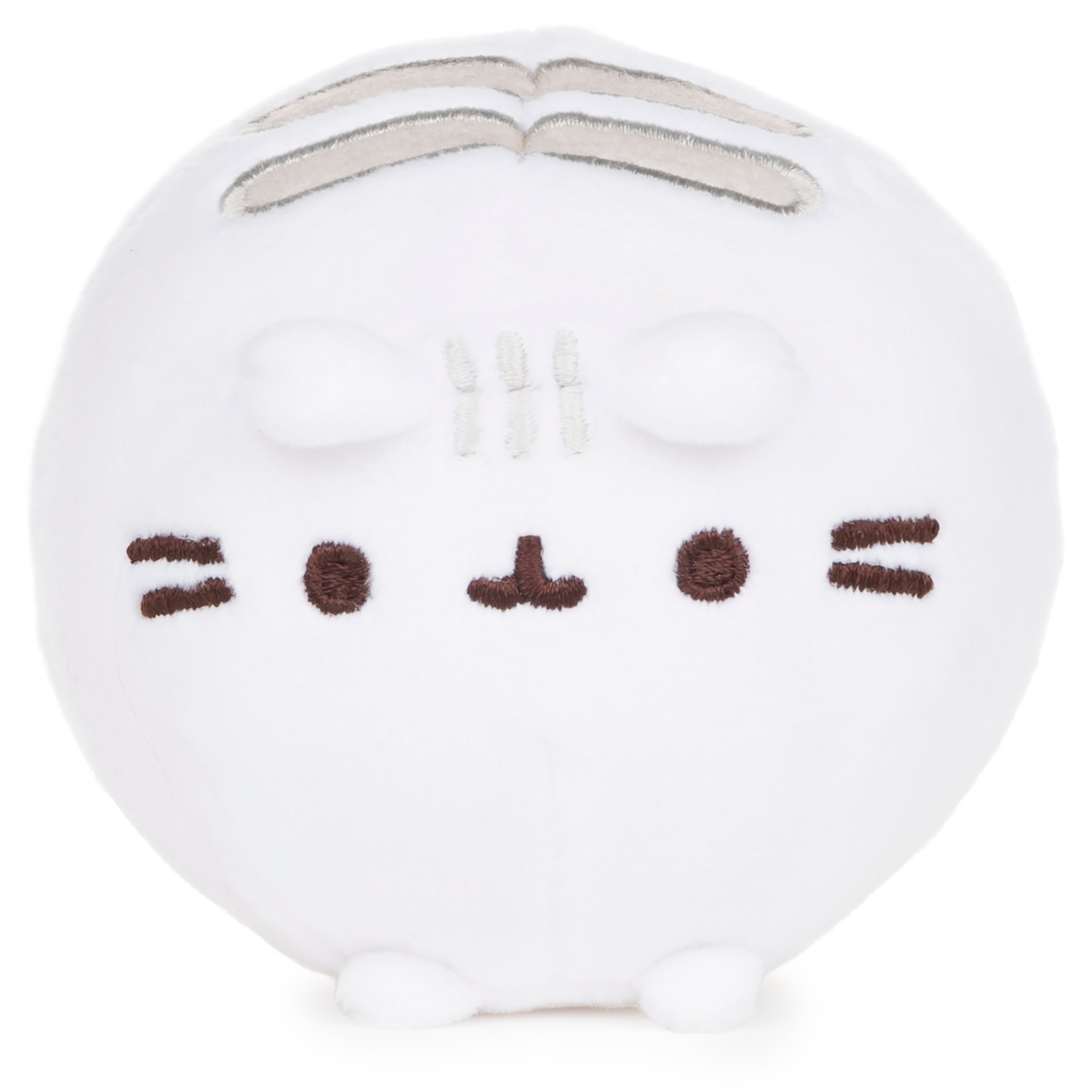 GUND Pusheen the Cat Round Plush Squishy 4-Pack, Stuffed Animal Squishy Toys for Ages 1 and Up, 3.5”