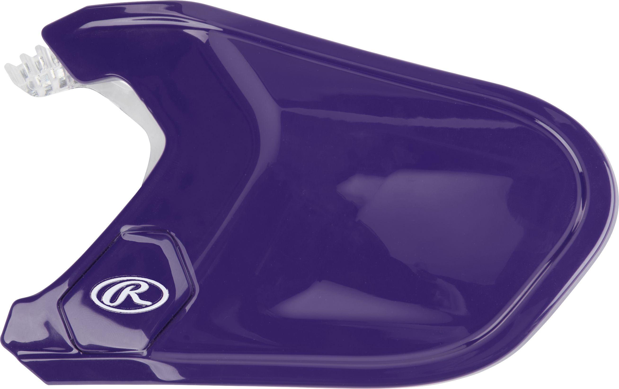 Rawlings Mach Adjust  Lhb Gloss Jaw Guard  - Purple
