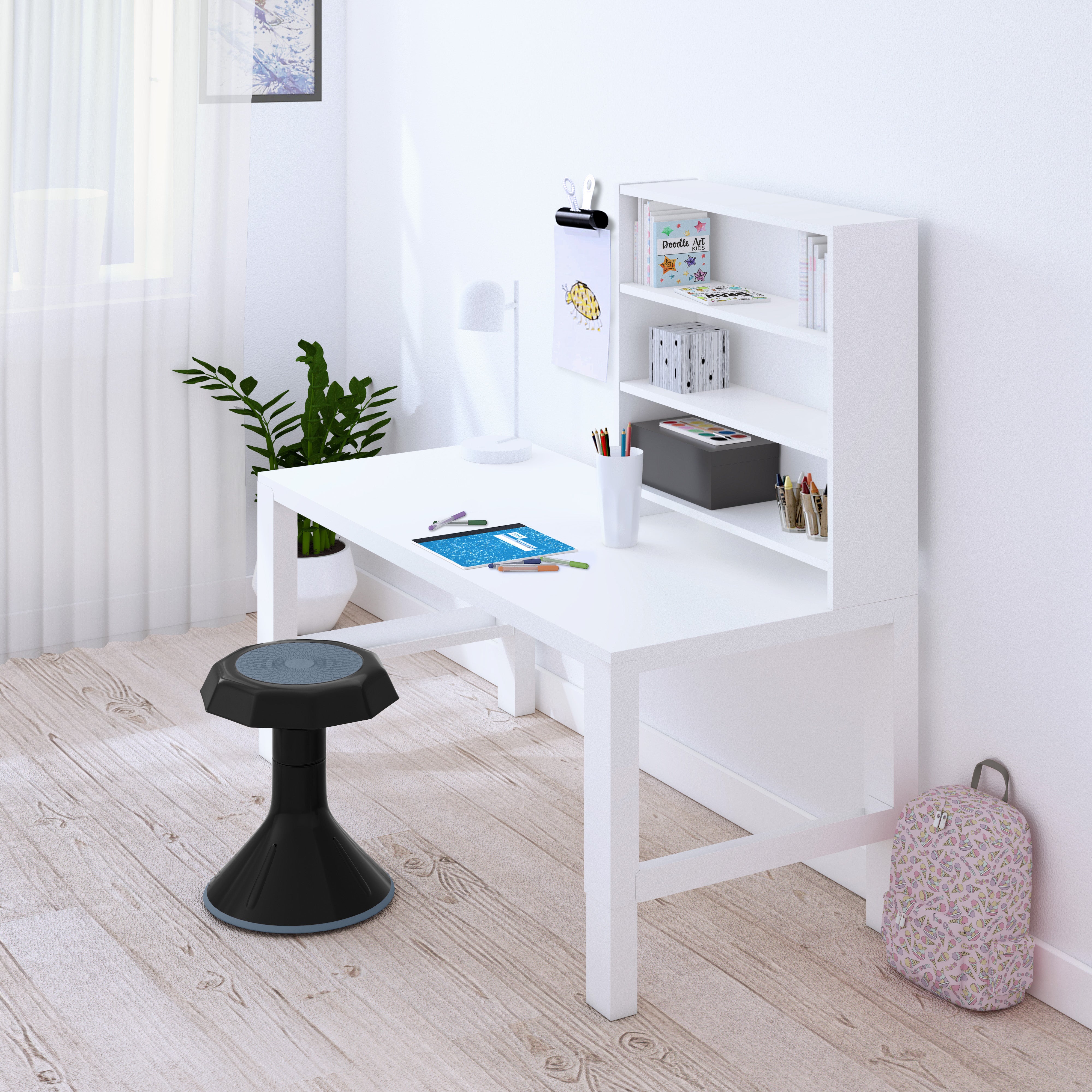 15in ACE Stool - Black