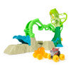 Monster Jam Mini Jams, Cobra’s Crazy Escape 28” Motorized Playset, 2 Exclusive Die-Cast ThunderROARus and JCB Digatron Monster Trucks, Kids Toys for Boy and Girls Ages 3 and up