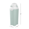 Foundations Tall Diaper Pail, Green