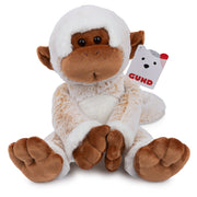 GUND Tilly the Monkey Plush, Premium Stuffed Animal for Ages 1 and Up, Cream/Brown, 15”