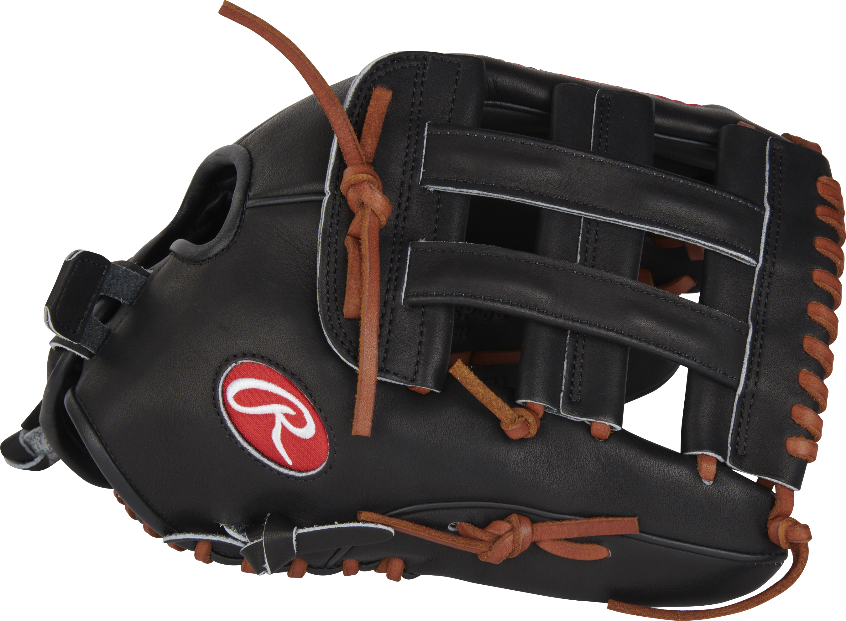 Rawlings Heart Of The Hide Series 13-Inch Slowpitch Softball Glove - Right Hand Thrower - Black
