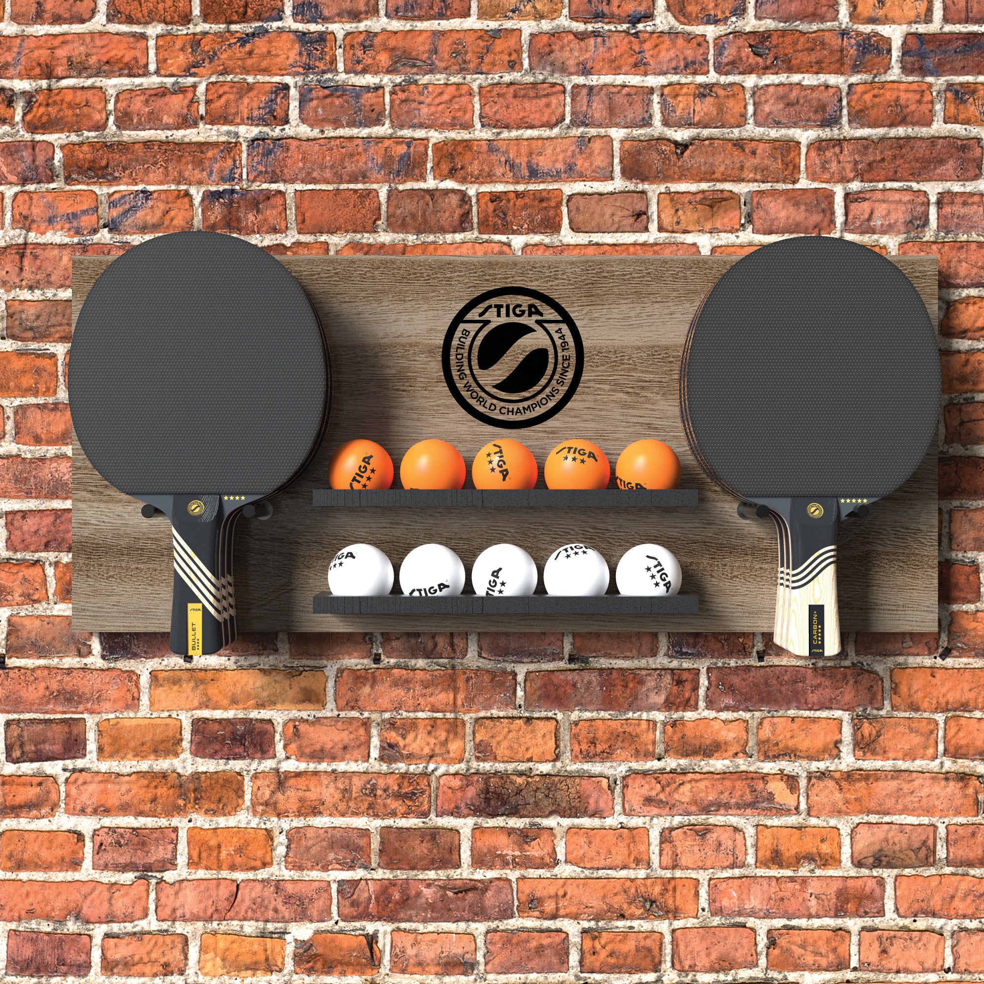 STIGA Table Tennis Storage Wall Rack
