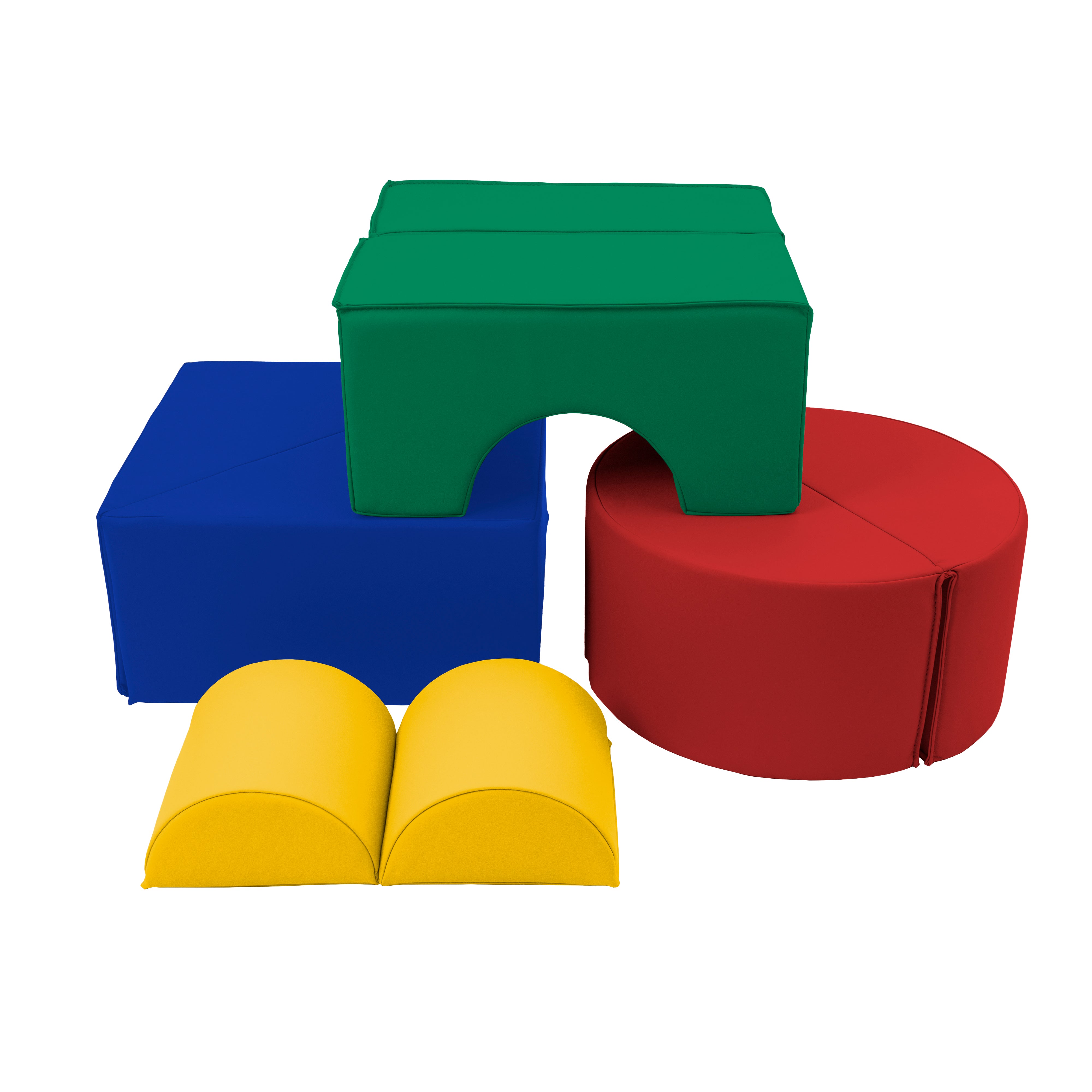 SoftScape Folding Blocks, 4-Piece Set - Assorted