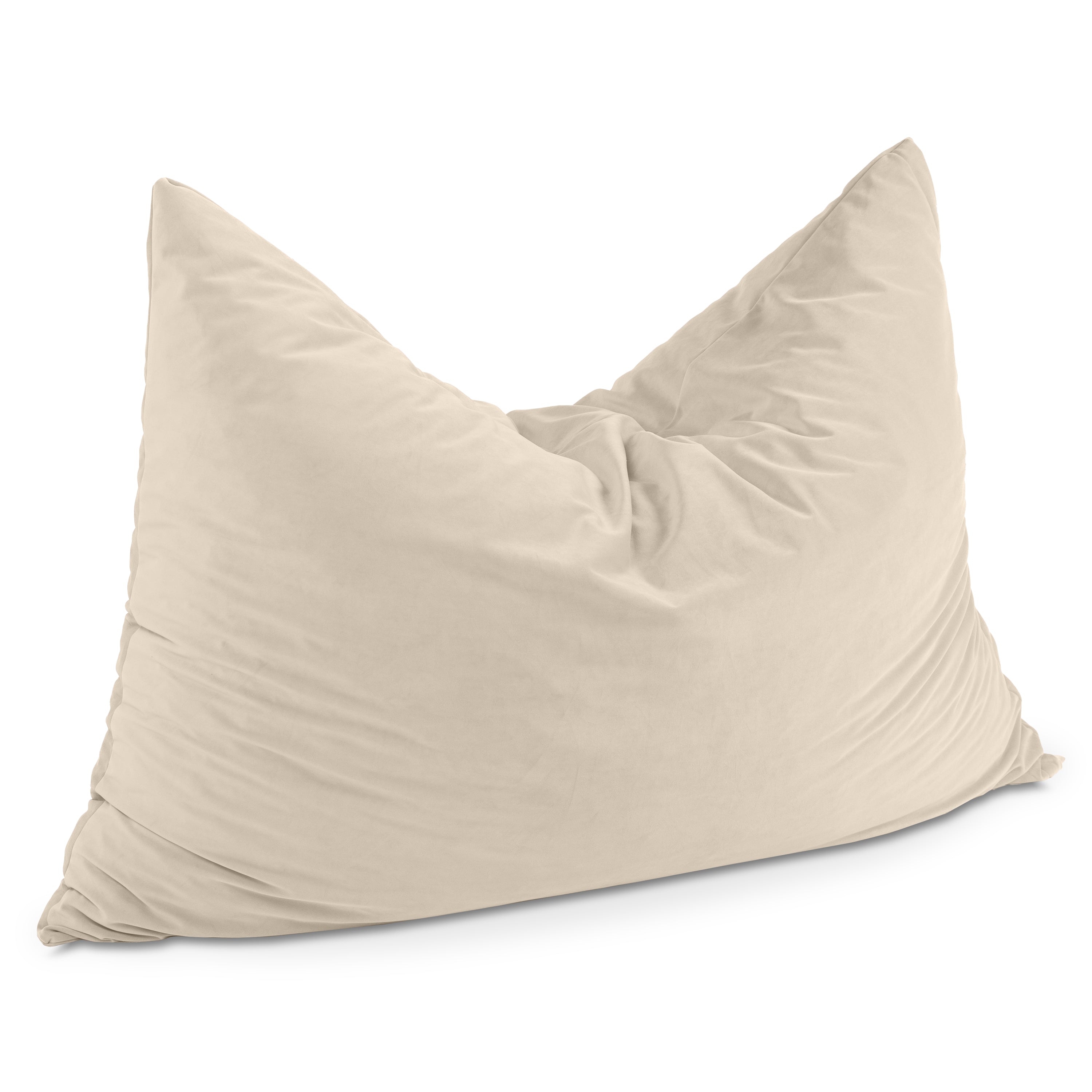 Jaxx Pillow Saxx 5.5-Foot Décor Bean Bag Giant Floor Pillow Lounge, Lush Velvet Turquoise