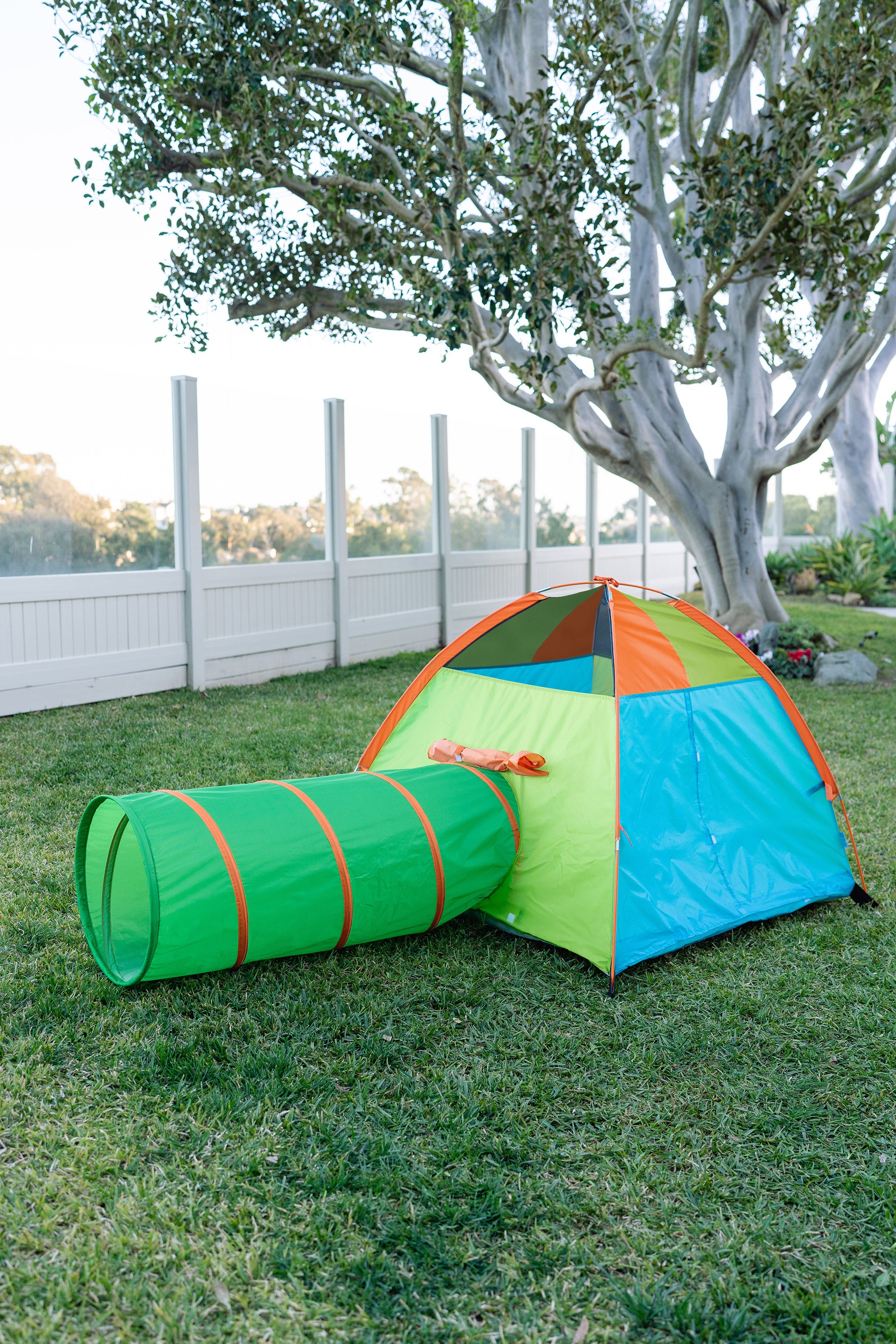 Color Wave Tent + Tunnel Combo