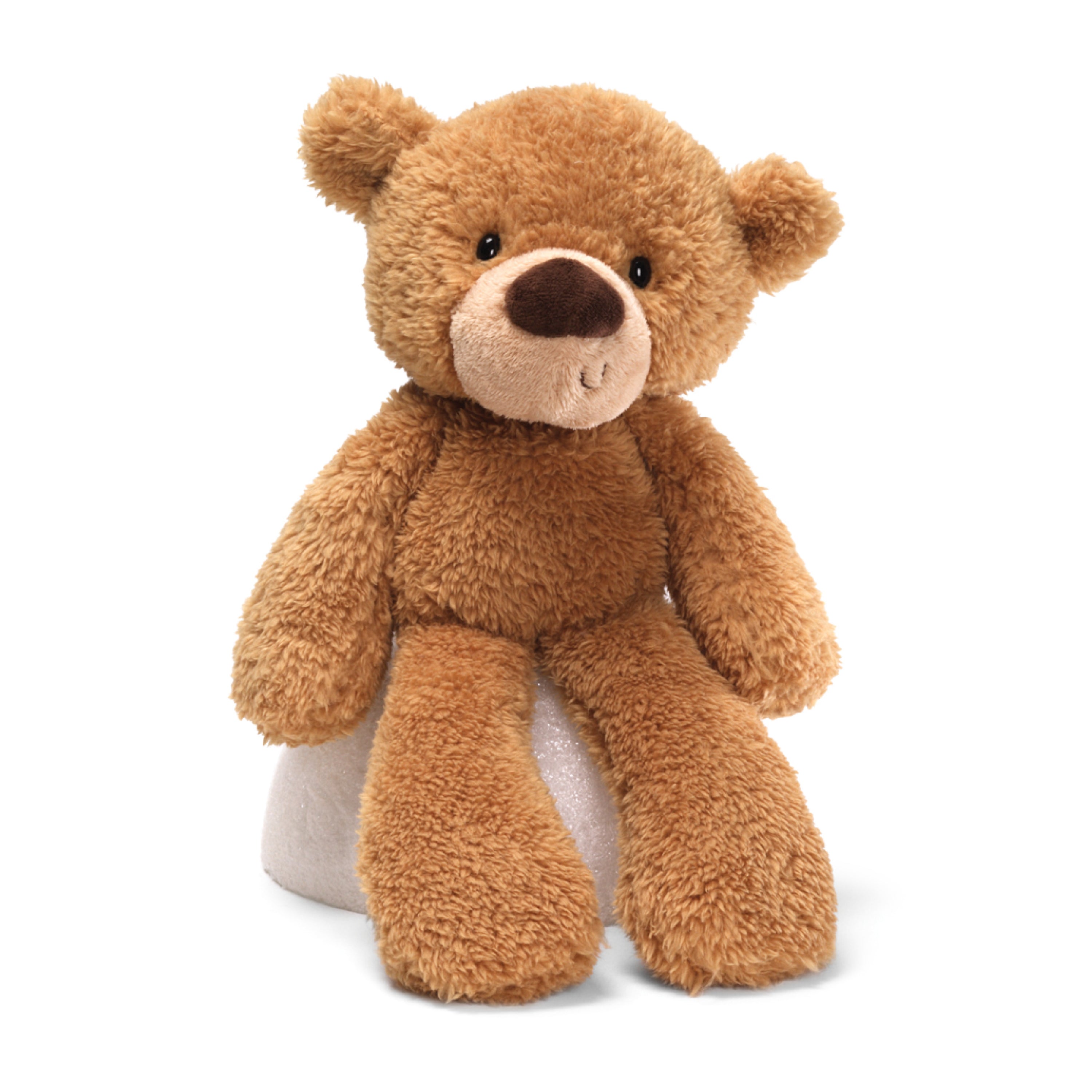 GUND Fuzzy Teddy Bear, Premium Stuffed Animal for Ages 1 and Up, Beige, 13.5”