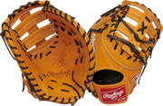 Rawlings Heart Of The Hide Traditional Series First Base Mitt 13-Inch Baseball Glove - Right Hand Thrower - Tan