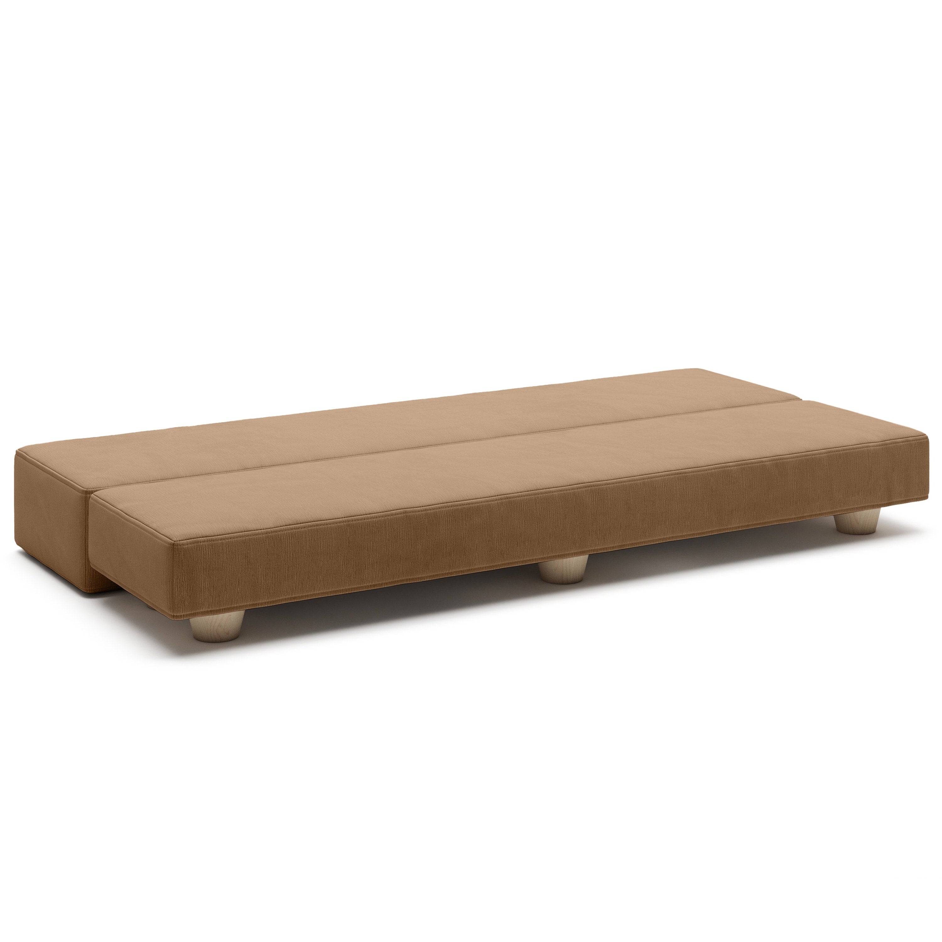 Jaxx Camden Convertible Bed Bench / Fold-Out Twin Guest Bed, Pinot