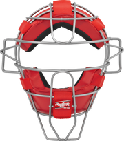 Rawlings Hollow Wire Adult Light Weight Umpire Mask - Scarlet