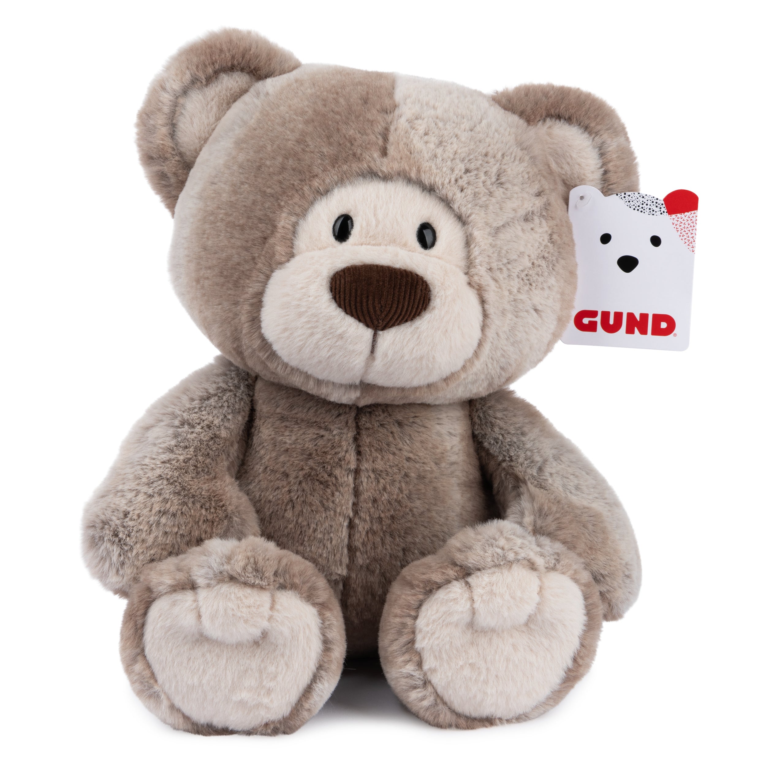 GUND Mukki Teddy Bear, Premium Stuffed Animal for Ages 1 and Up, Brown/Cream, 10"