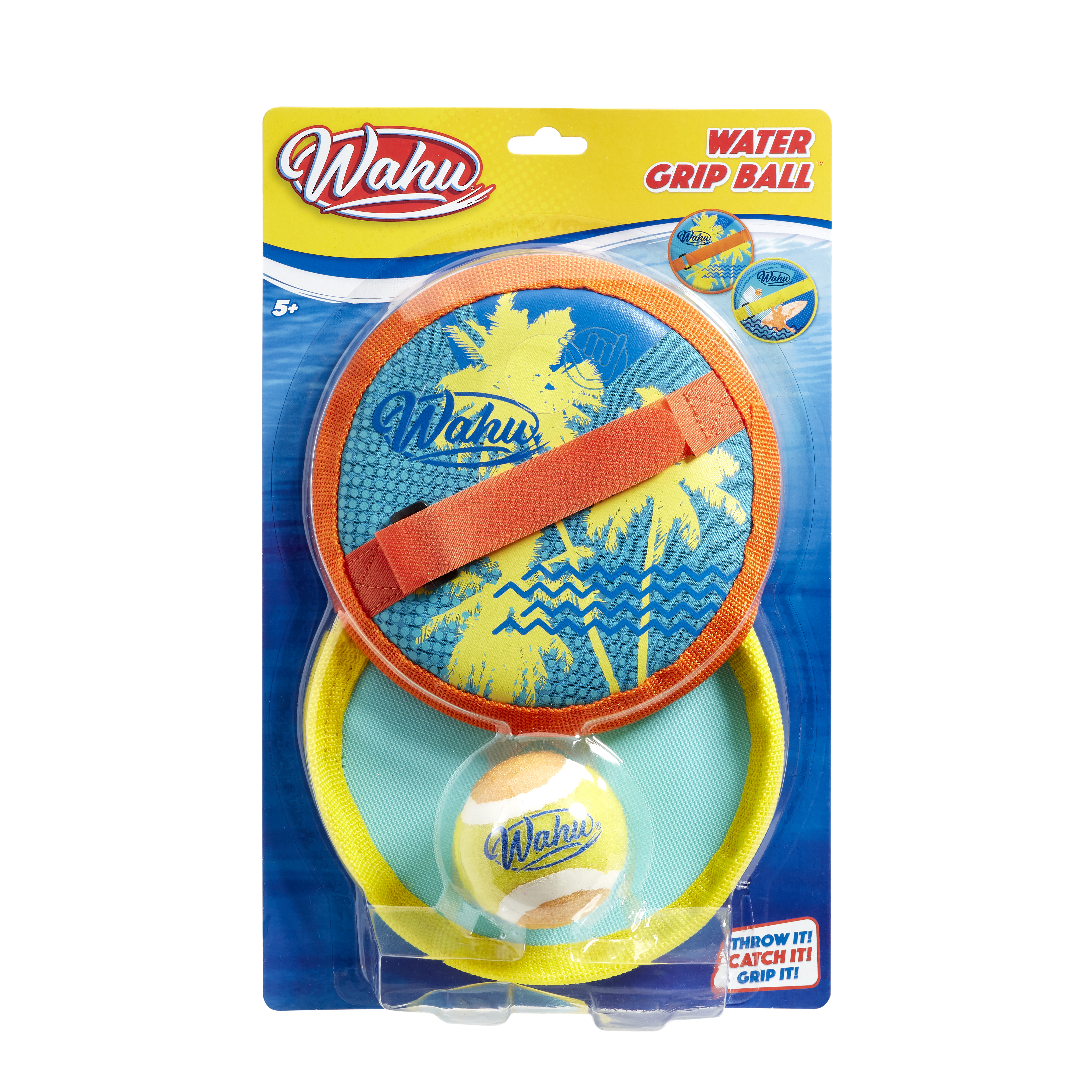 Wahu Water Grip Ball Yellow/ Orange