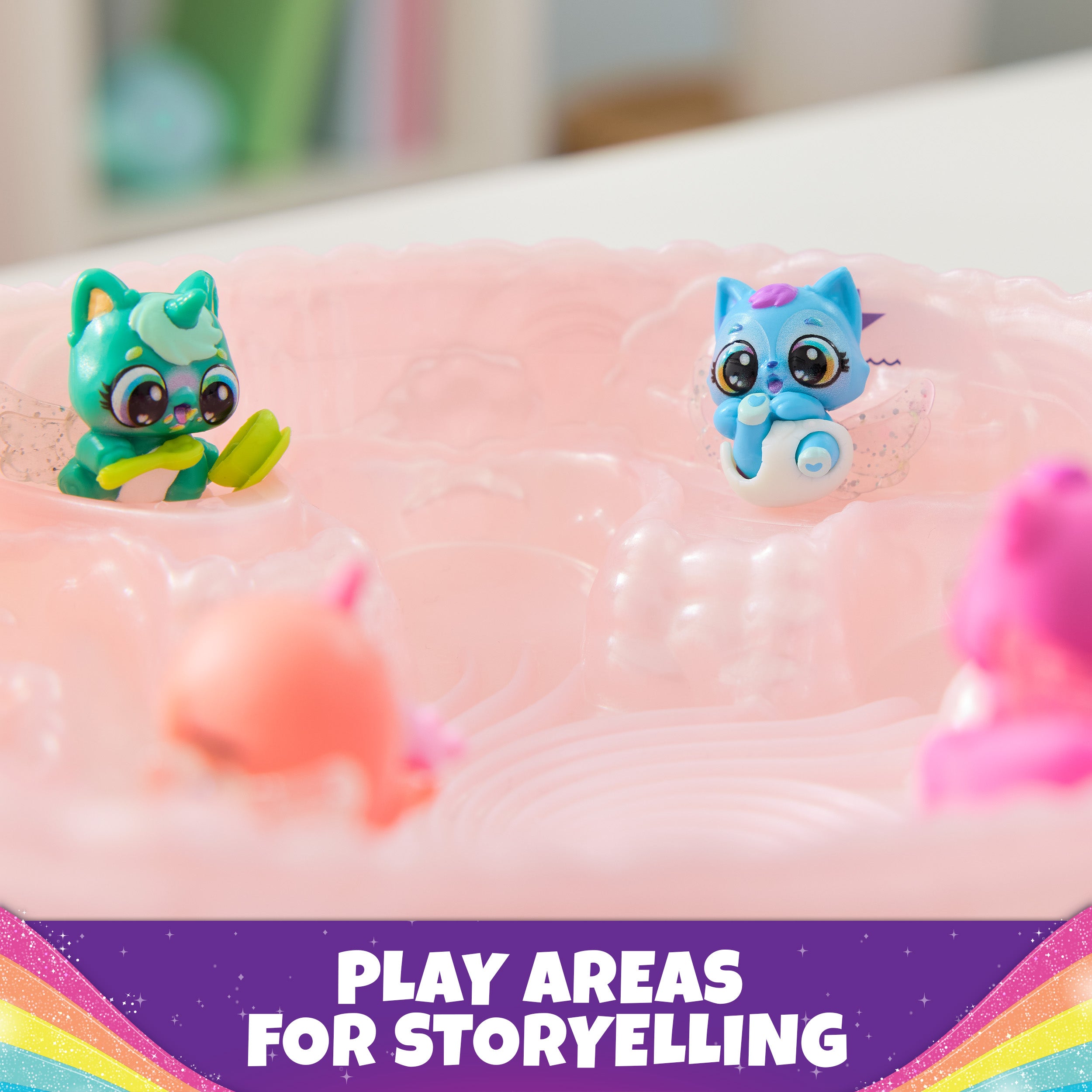 Hatchimals Alive, Rainbow Hatchery with 6 Mini Figures in Color Reveal Eggs & over 10 Accessories, Kids Toys for Ages 3 and up