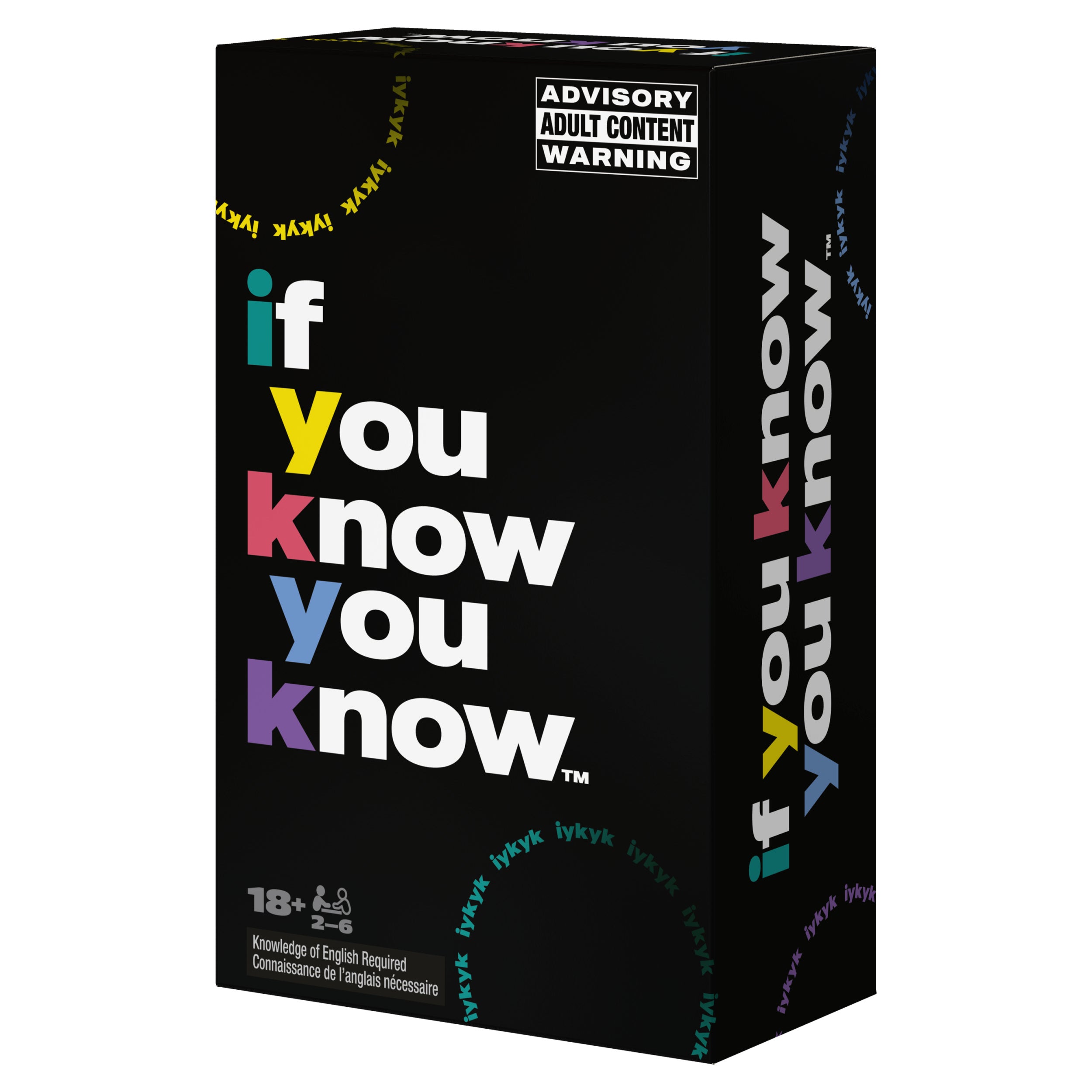 Spin Master Games, If You Know You Know IYKYK Card Game, Adult Party Game for Bachelorette Parties, College, Birthday, for Adults & Teens Ages 18+