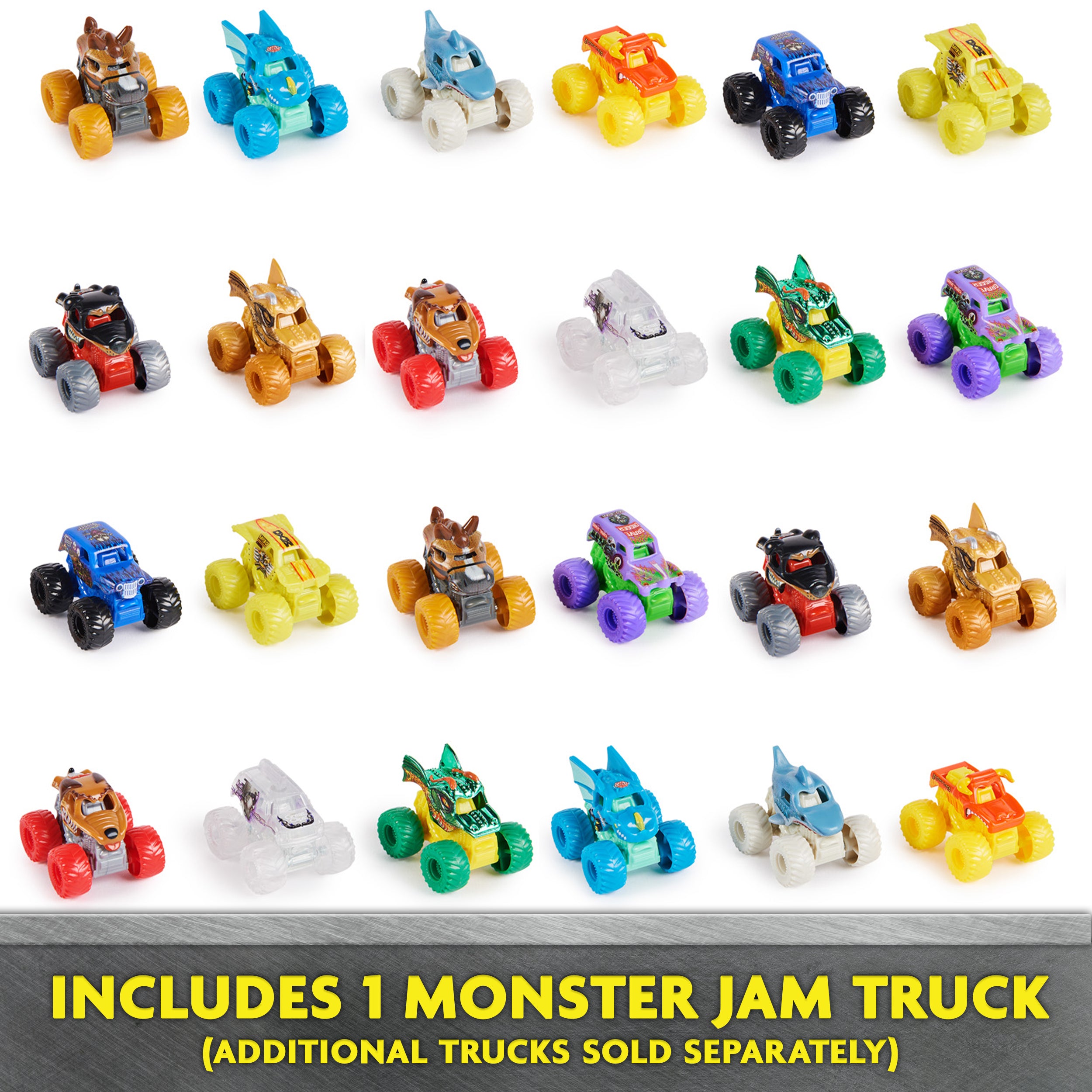 Monster Jam, Official Mini Mystery Collectible Monster Truck Styles May Vary, 1:87 Scale, Great Gift for Birthday Parties
