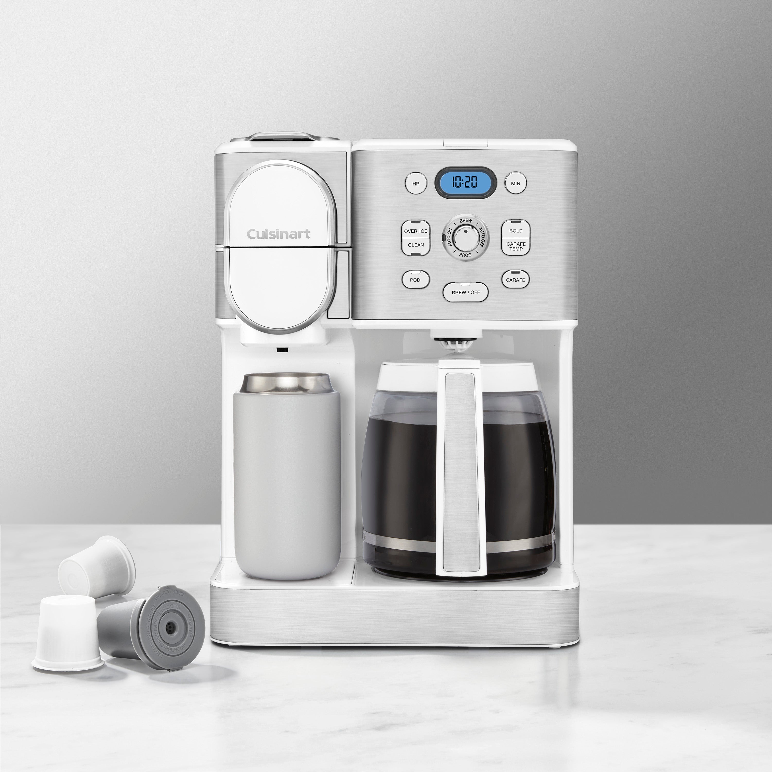 Coffee Center® 2-in-1 Coffee Maker White