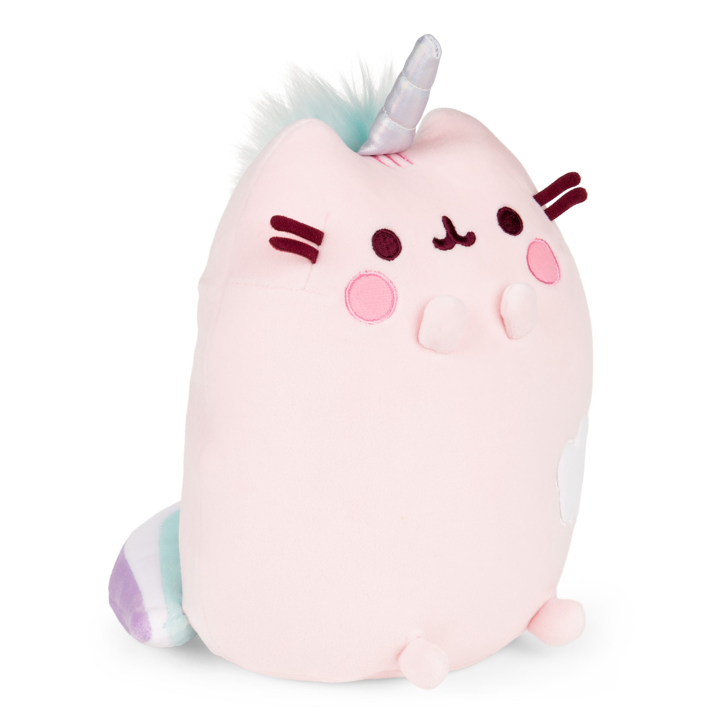 GUND Pusheen Dreamy Pusheenicorn Extra Soft Squisheen Cat Stuffed Animal Plush, Pink, 9.5”
