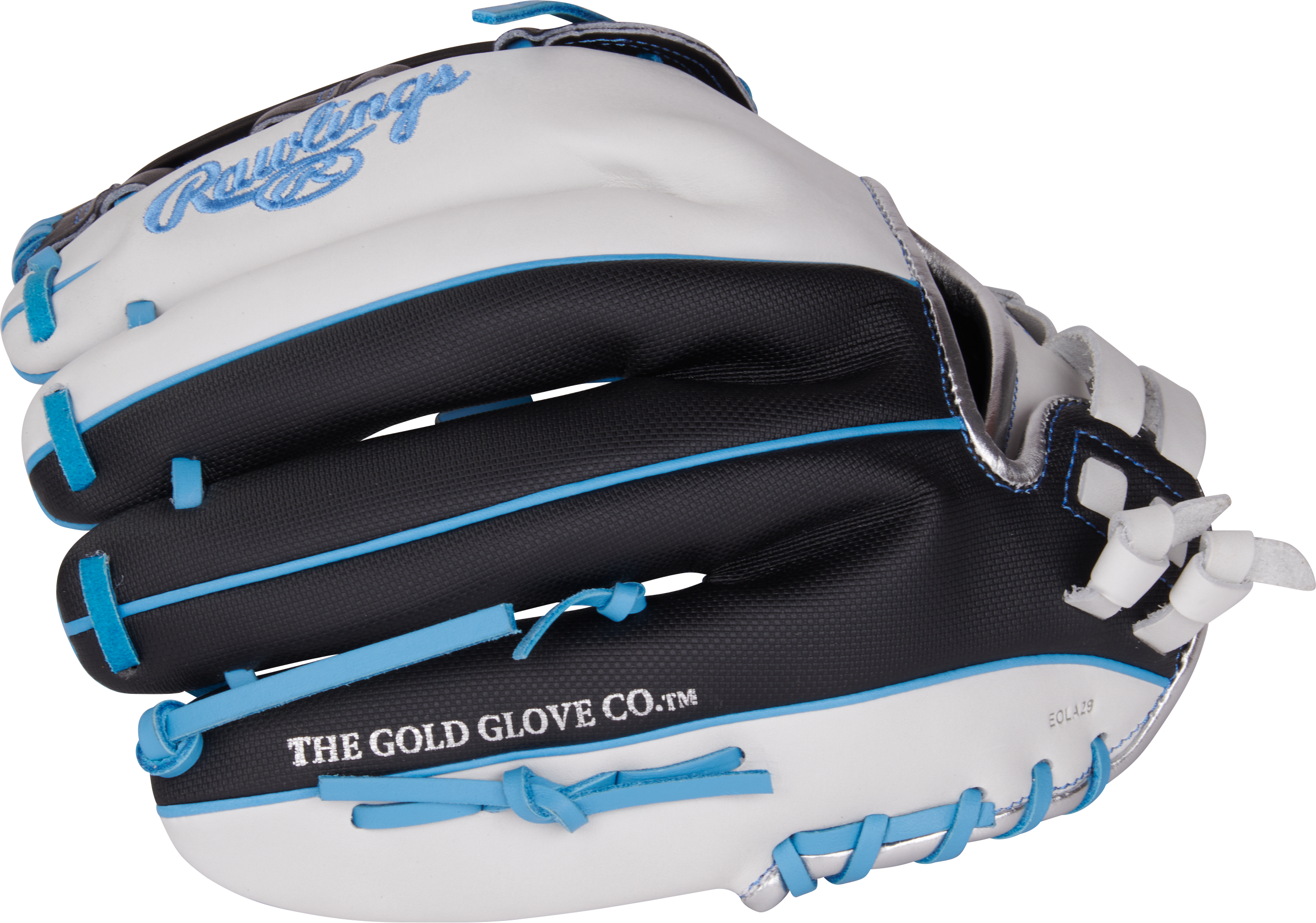 Rawlings Liberty Advanced 12.25-Inch Sofball Glove  - Right Hand Thrower - White/Black Speedshell