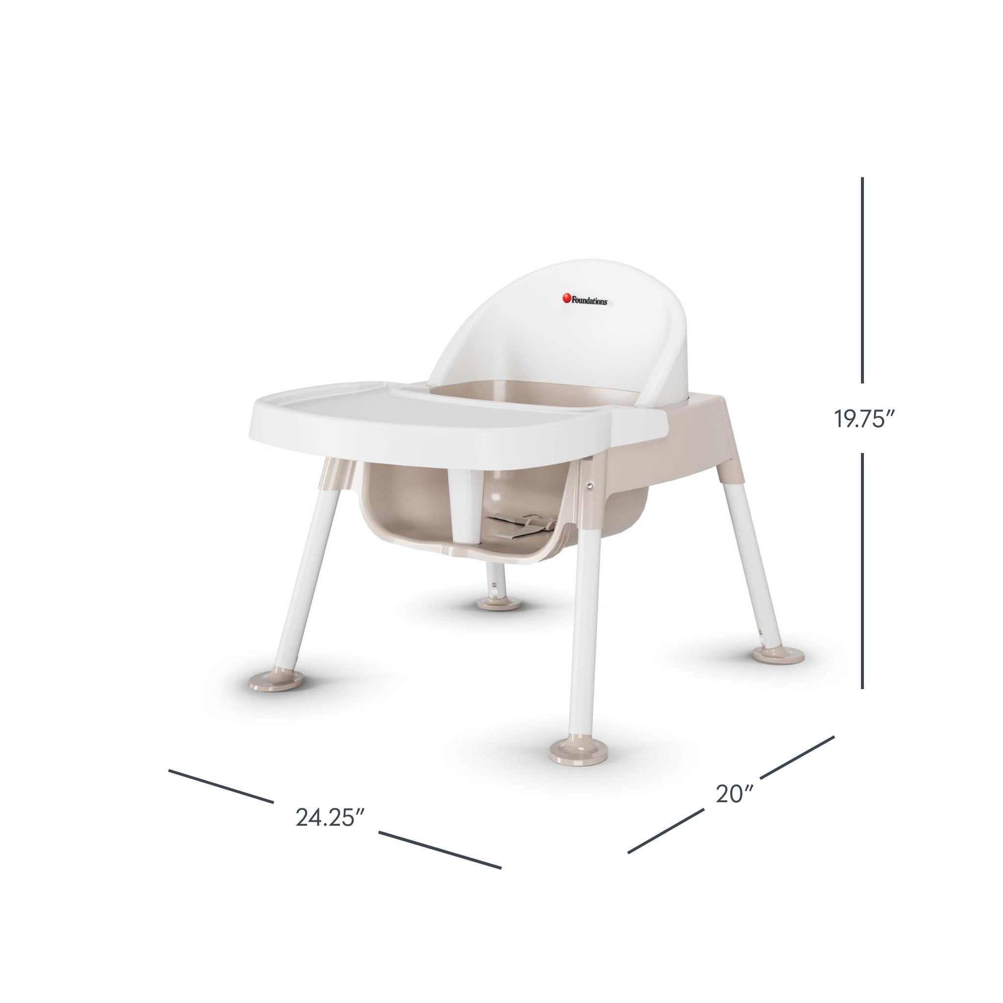 Secure Sitter Feeding Chair w/ Adjustable Legs - 1 Pack