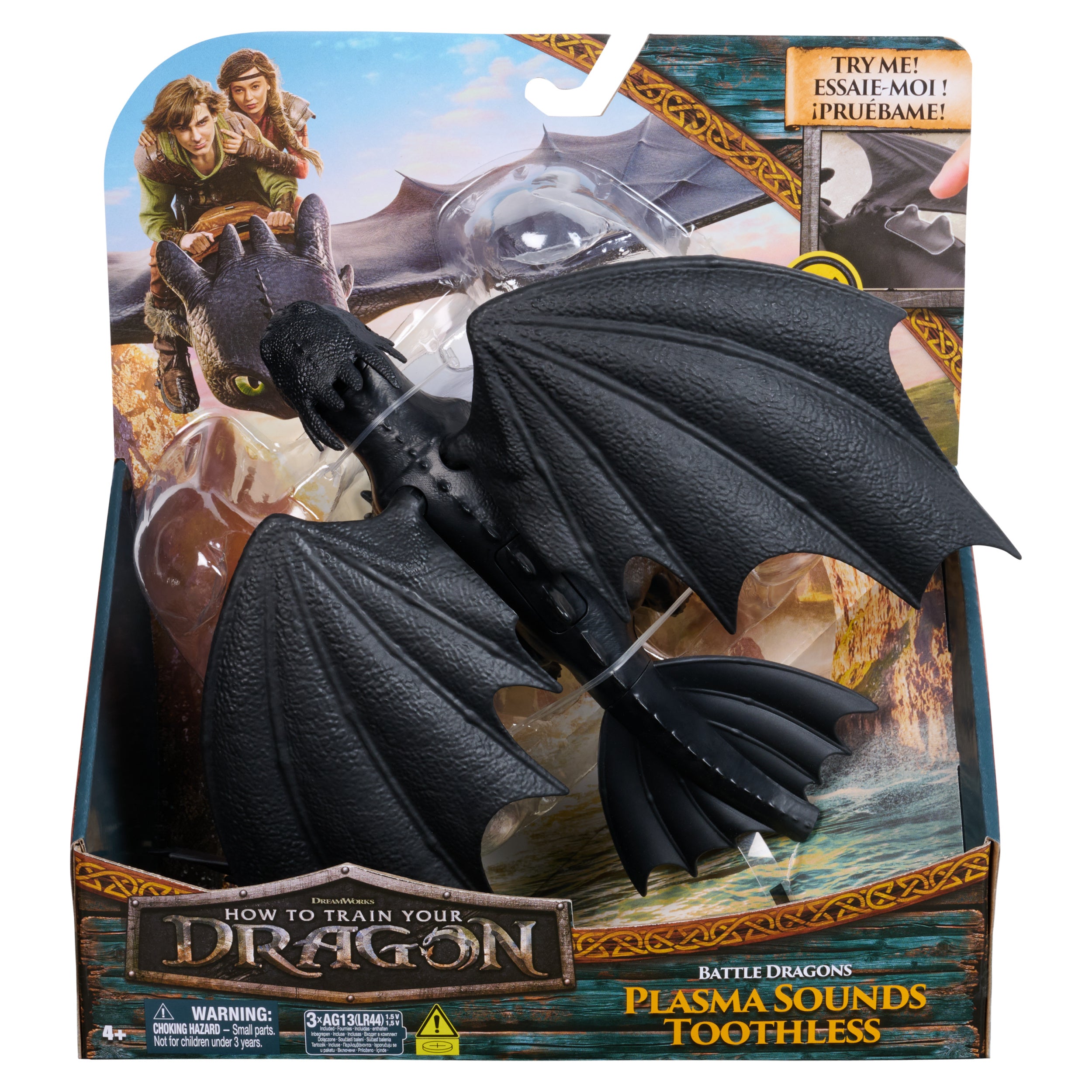 Dreamworks Dragons, Battle Dragons Action Figure, Kids Toys for Boys & Girls Ages 4 and up Styles May Vary