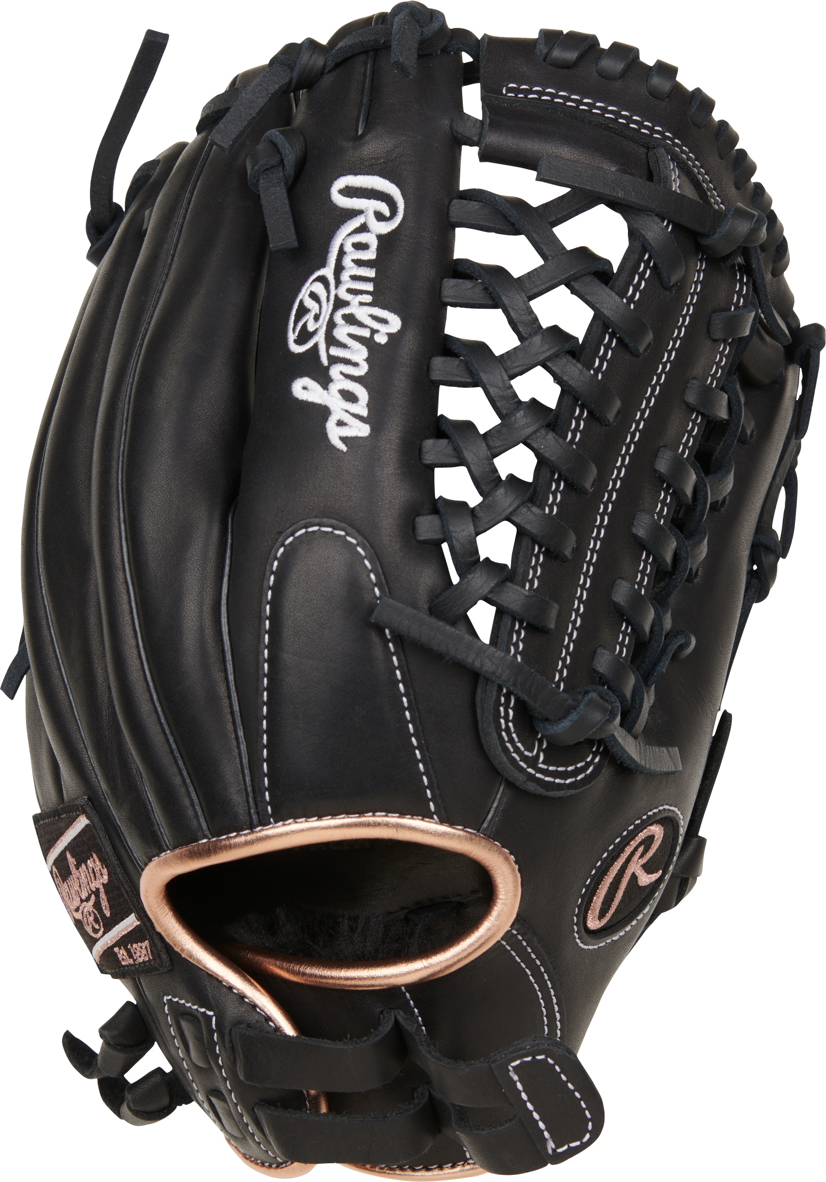 Rawlings R9 Series 12-Inch Softball Glove - Right Hand Thrower - Black