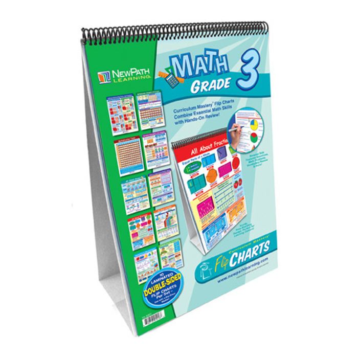 Grade 3 Math Set - Curriculum Mastery Flip Charts
