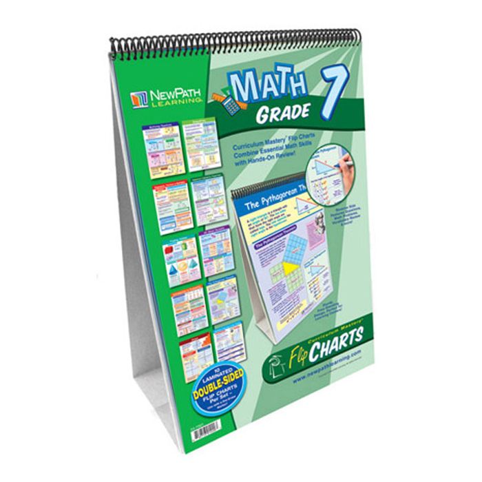 Grade 7 Math Set - Curriculum Mastery Flip Charts