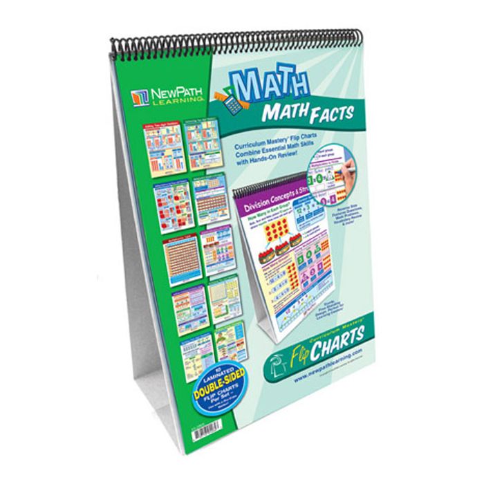 Math Facts (Grades 2 - 4) Set - Curriculum Mastery Flip Charts