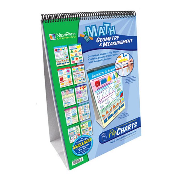 Geometry & Measurement (Grades 4 - 6) Set - Curriculum Mastery Flip Charts