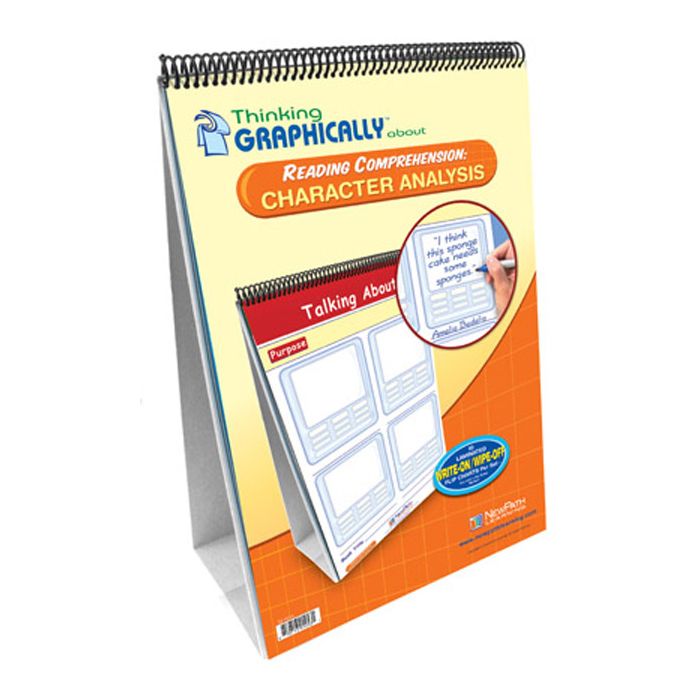 Thinking Graphically About Reading Comprehension - Character Analysis - Curriculum Mastery Flip Charts