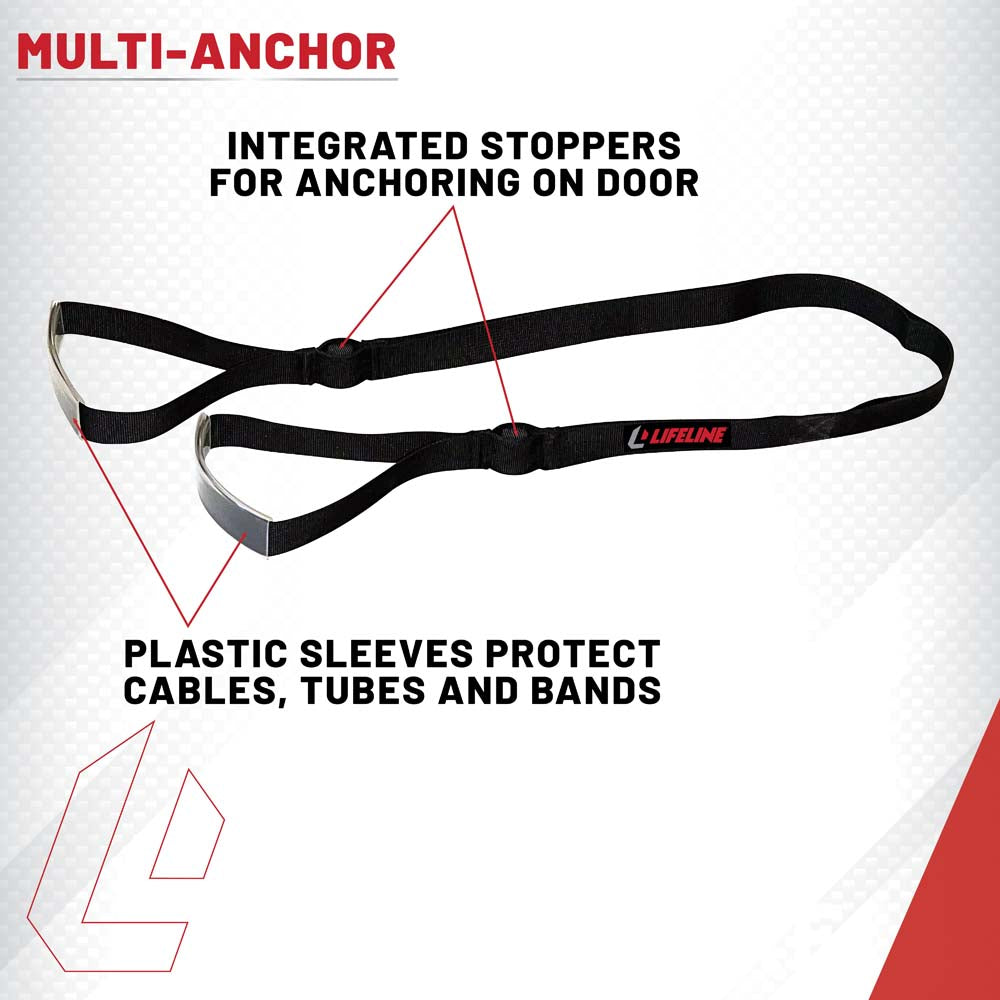 Lifeline Fitness Multi-Anchor Resistance Bands