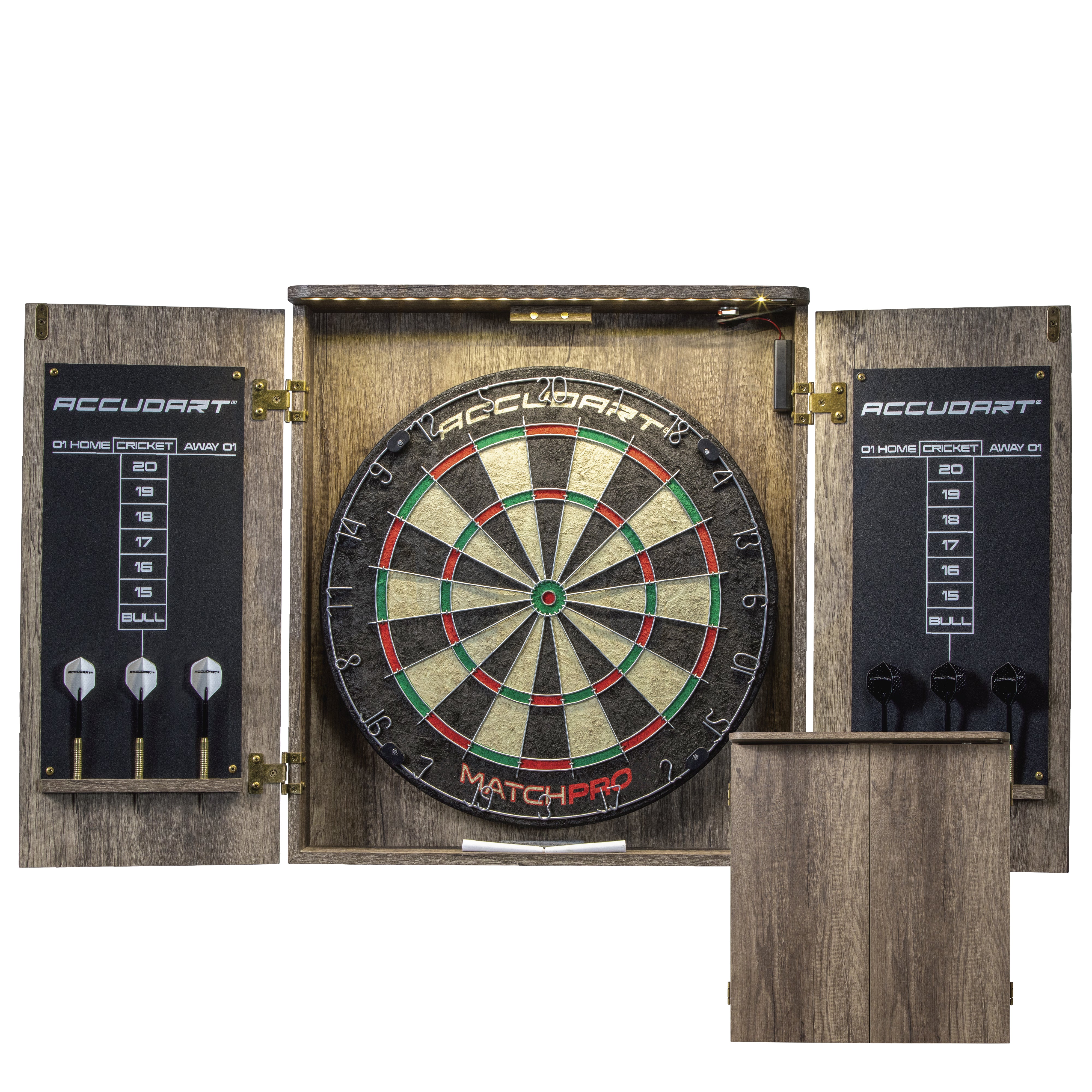 Accudart Match Pro Bristle Cabinet Set