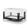 SnugFresh Celebrity Portable Play Yard, Graphite