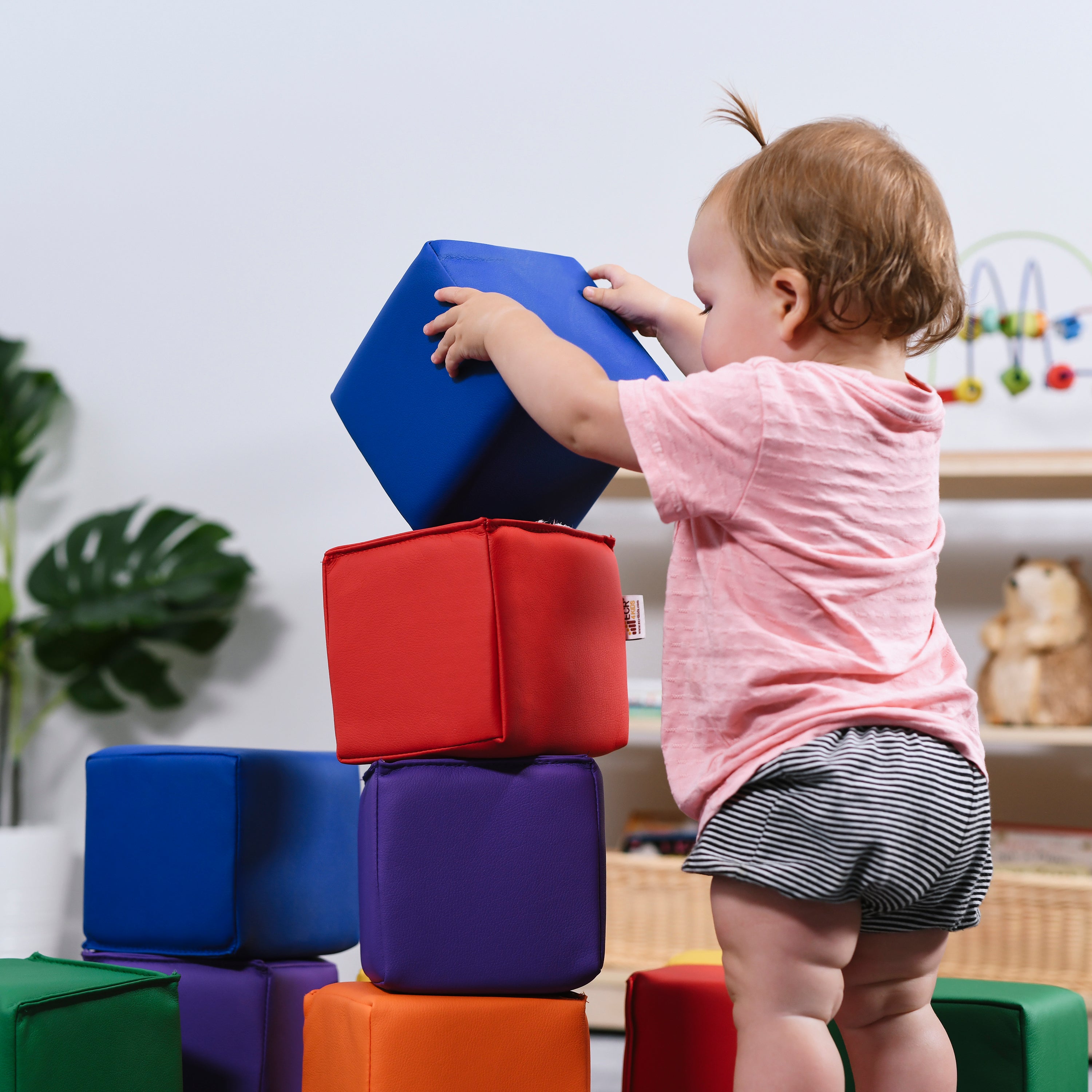 SoftZone Patchwork Toddler Blocks - Assorted