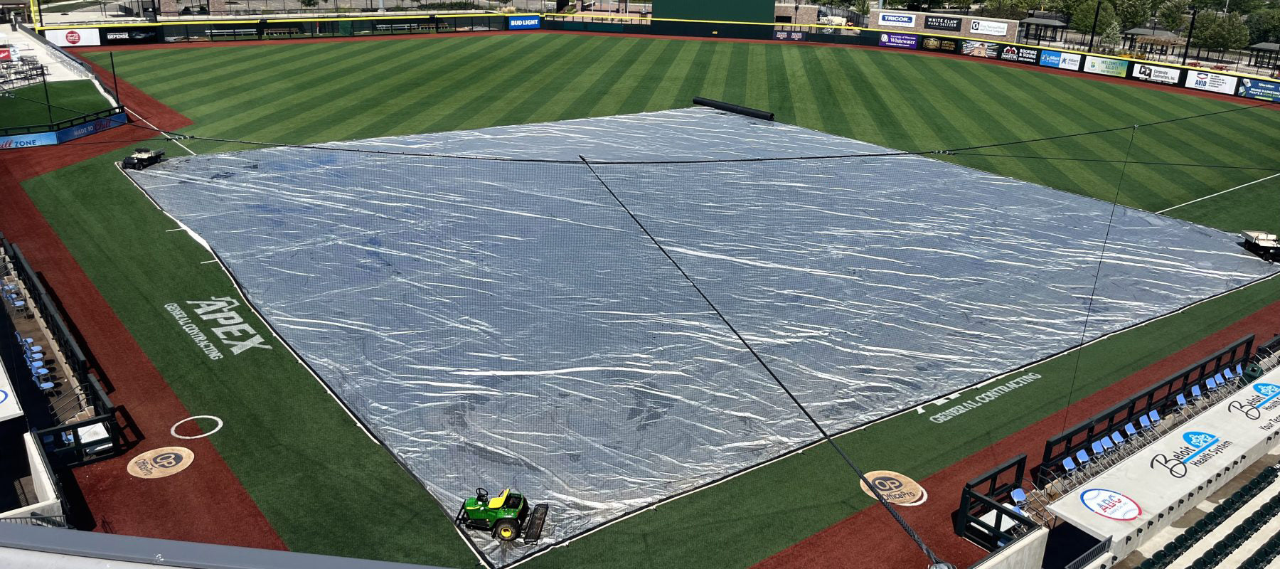 Aer-Flo 6 oz. Pro-Tector Full Field Cover - 90' x 90'