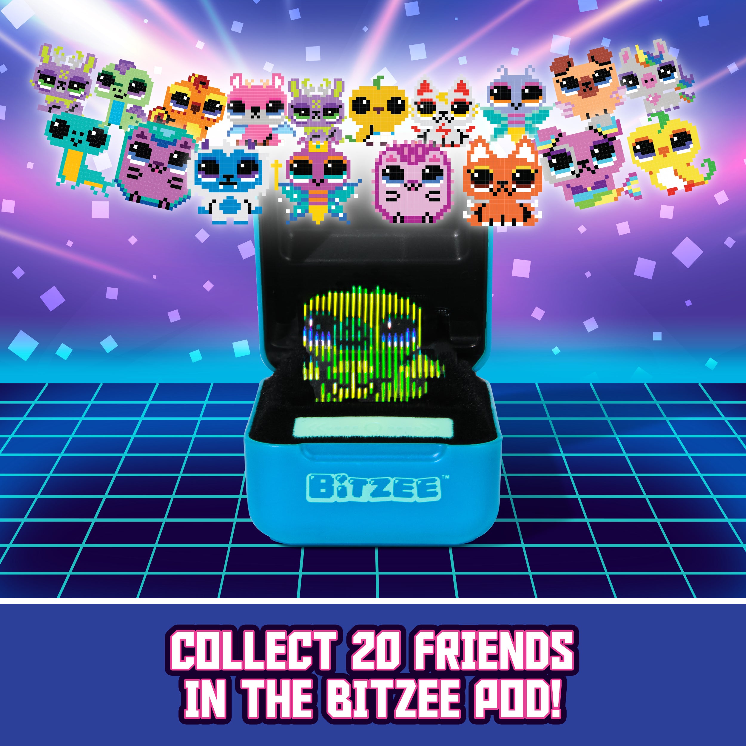 Bitzee, Magicals with 20 Interactive Characters Inside, Reacts  to Touch, Digital Pet Kids Toys for Ages 5 and up