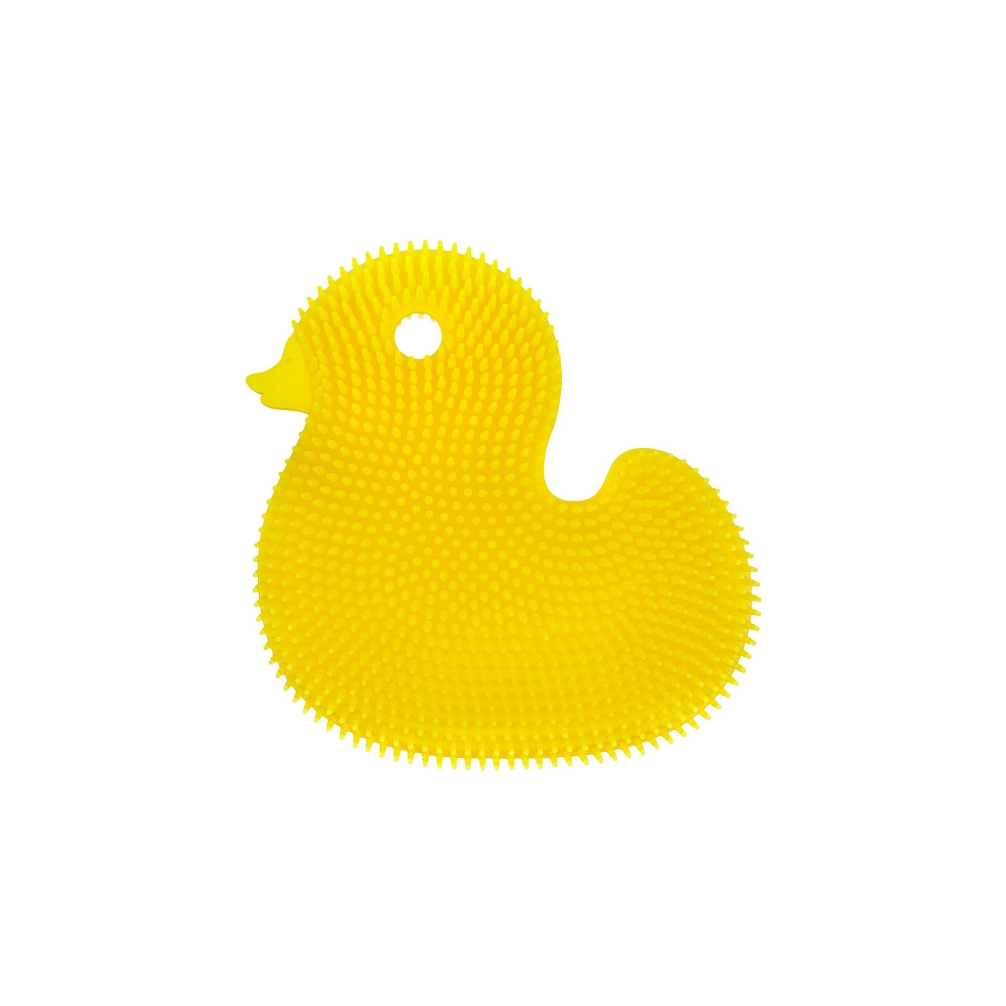 Silicone Bath Scrub / Yellow Duck