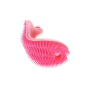 Silicone Bath Scrub / Pink Fish (Pink/Fuchsia)