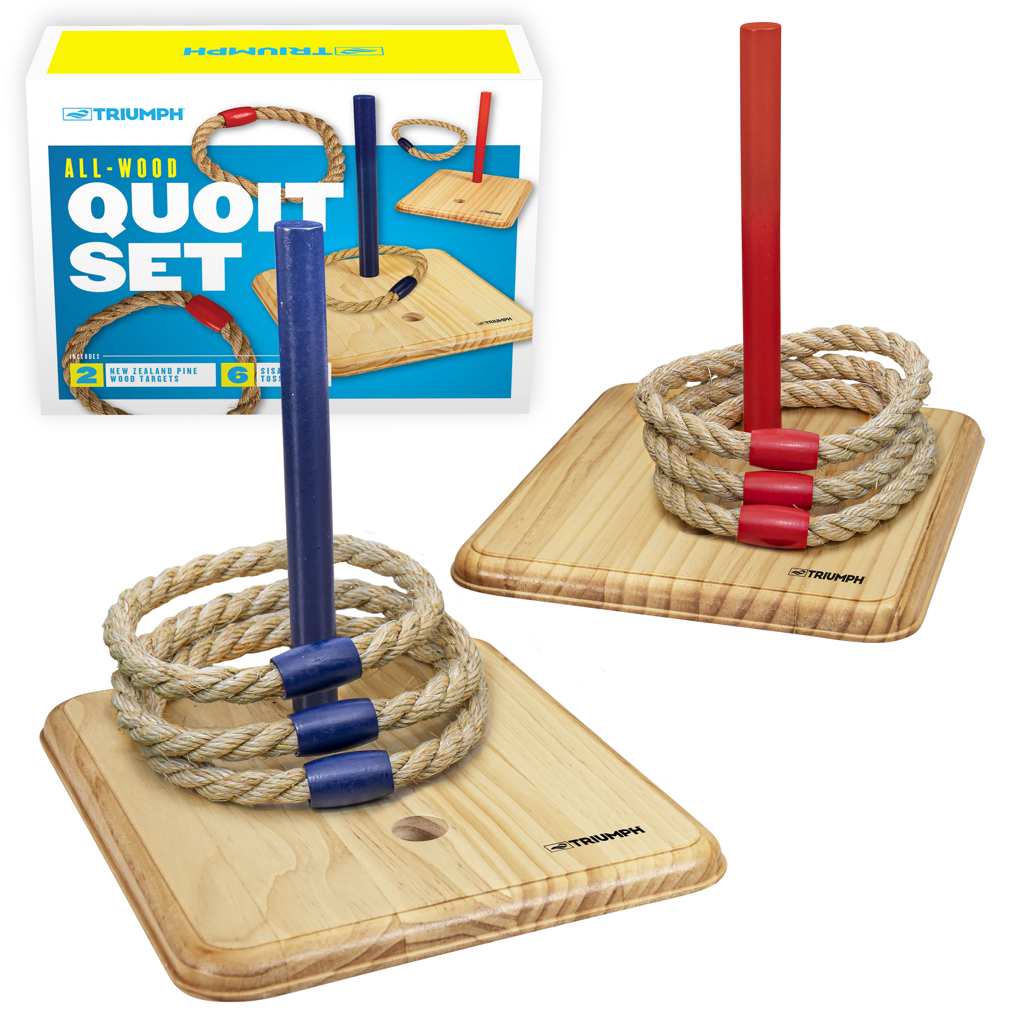 Triumph Wood Quoit Set