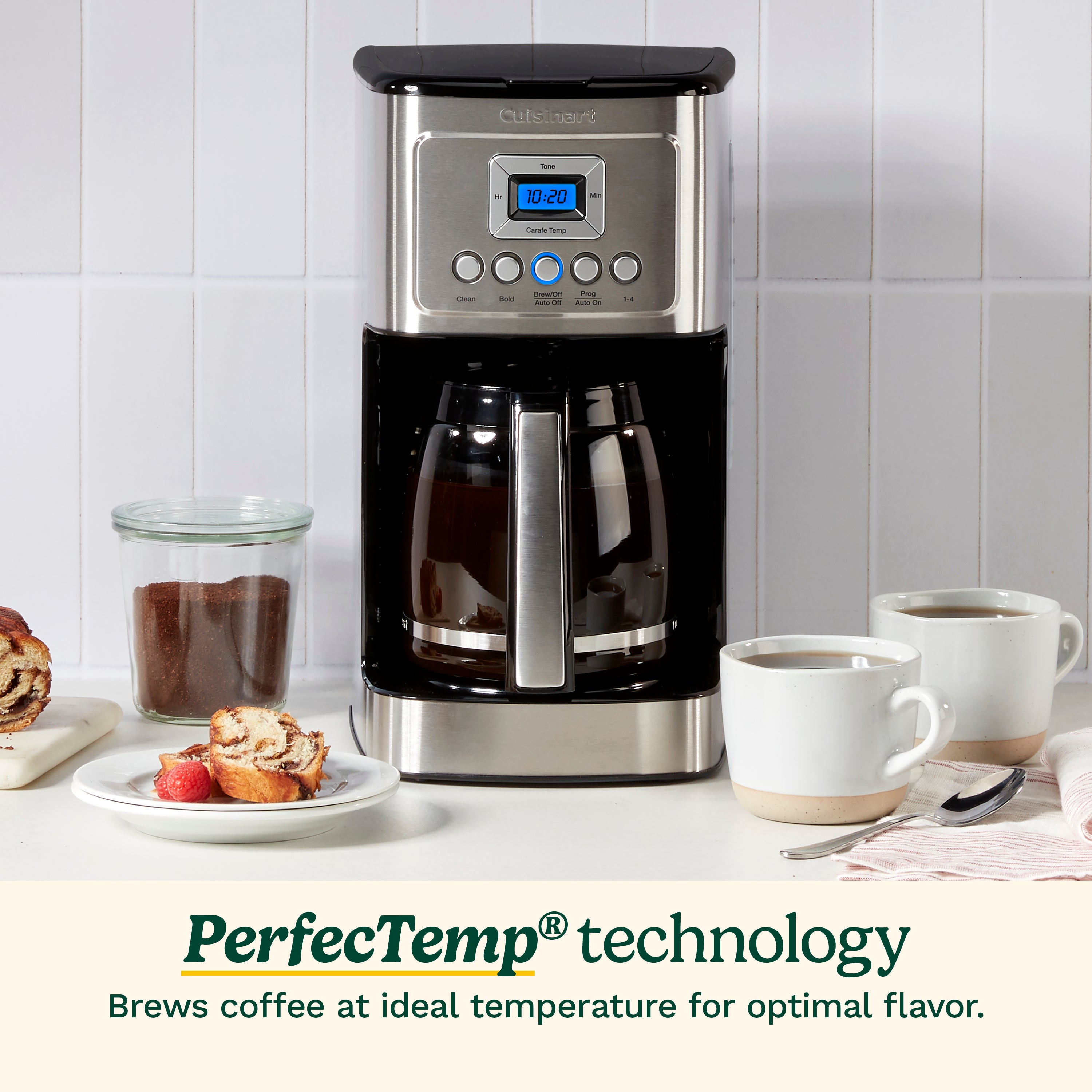 14 Cup Programmable Coffee Maker - Stainless Steel