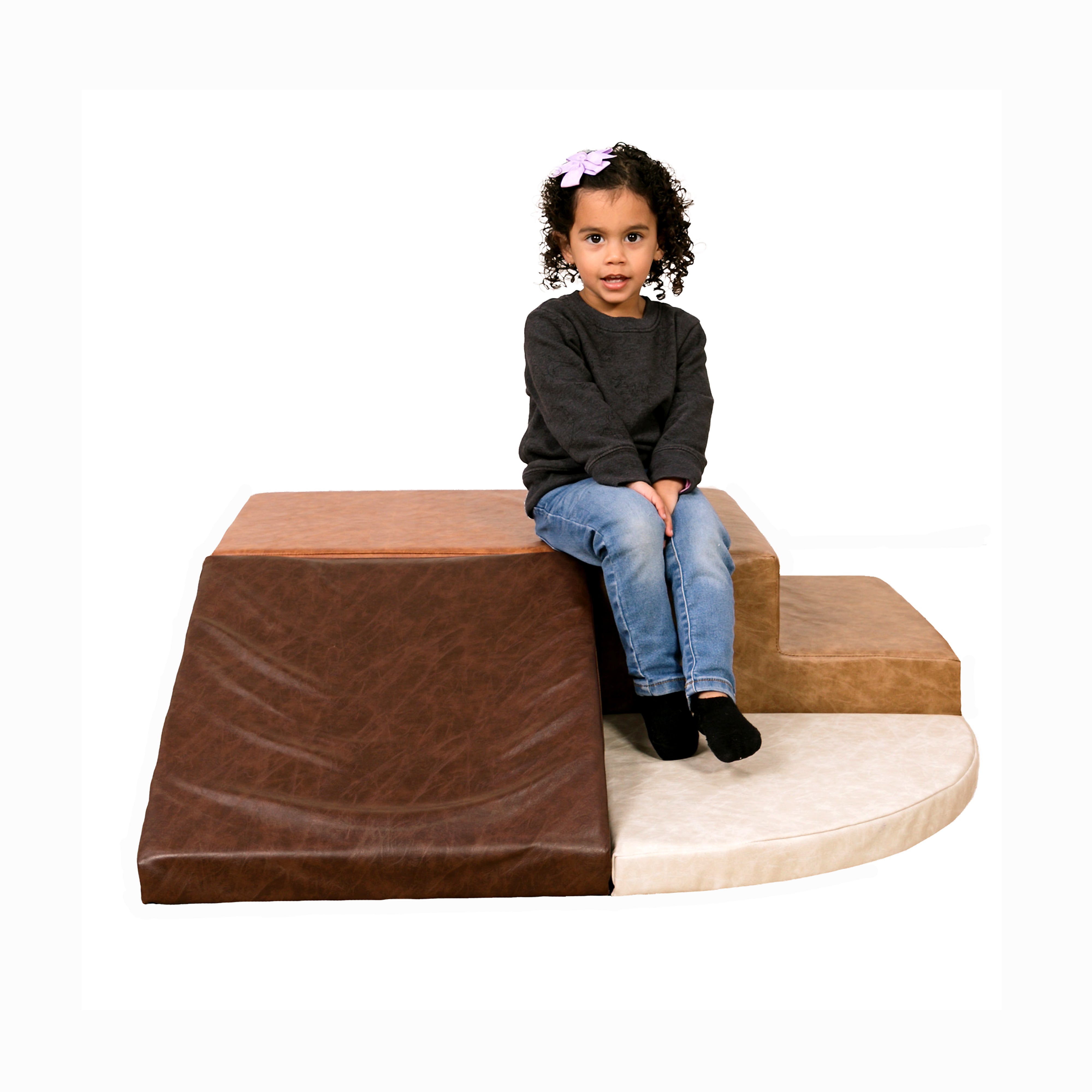 Rustic Toddler Playtime Corner Climber - Distressed Assorted