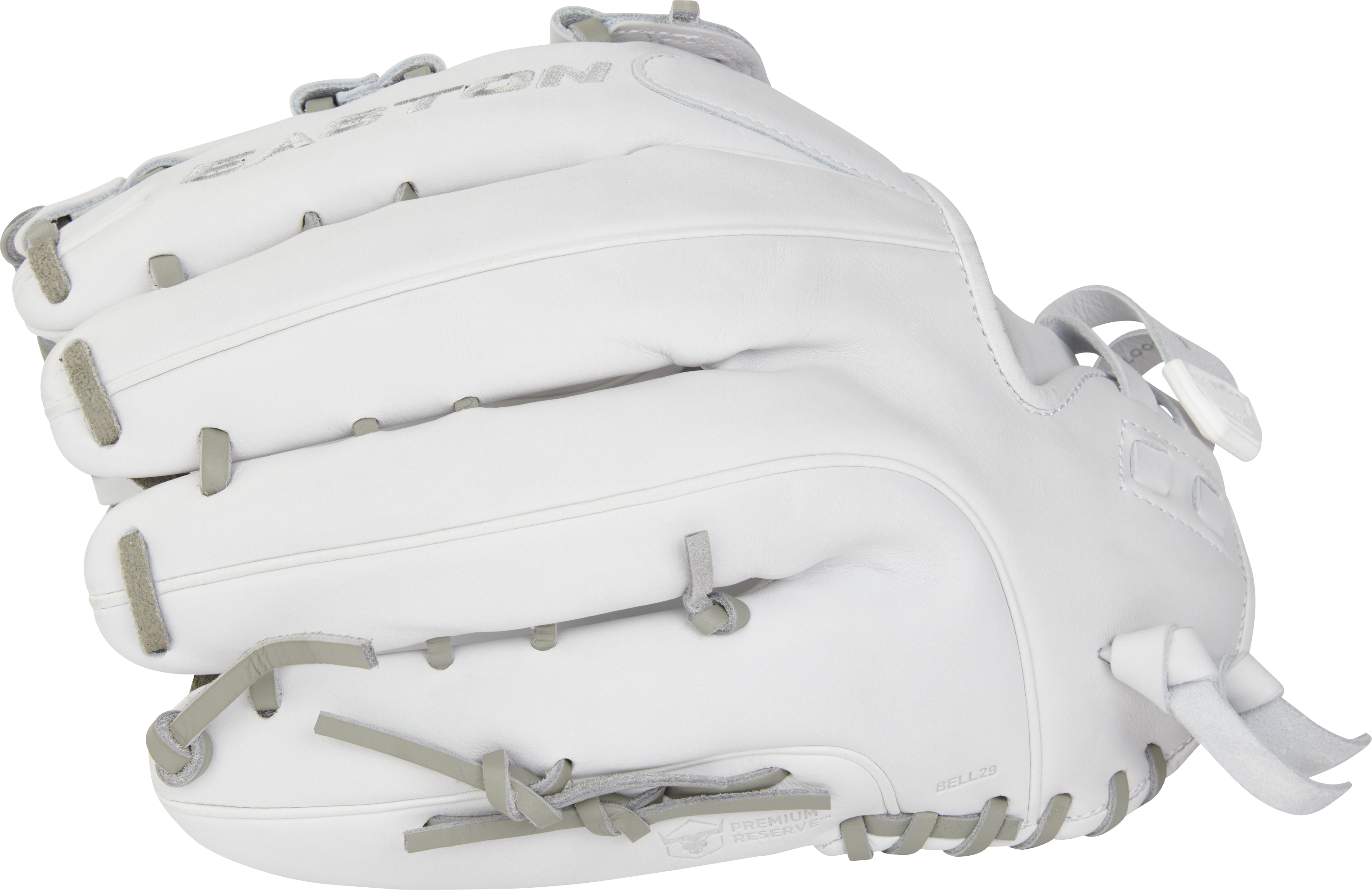 Easton Pro Collection Series 13-Inch Softball Glove - Right Hand Thrower - White/Gray