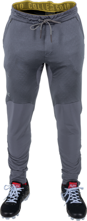 Rawlings Adult Gold Collection Training Jogger Pant - Small - Blue Gray