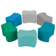 SoftScape Butterfly Seating Set 10" Height, 6-Piece - Contemporary