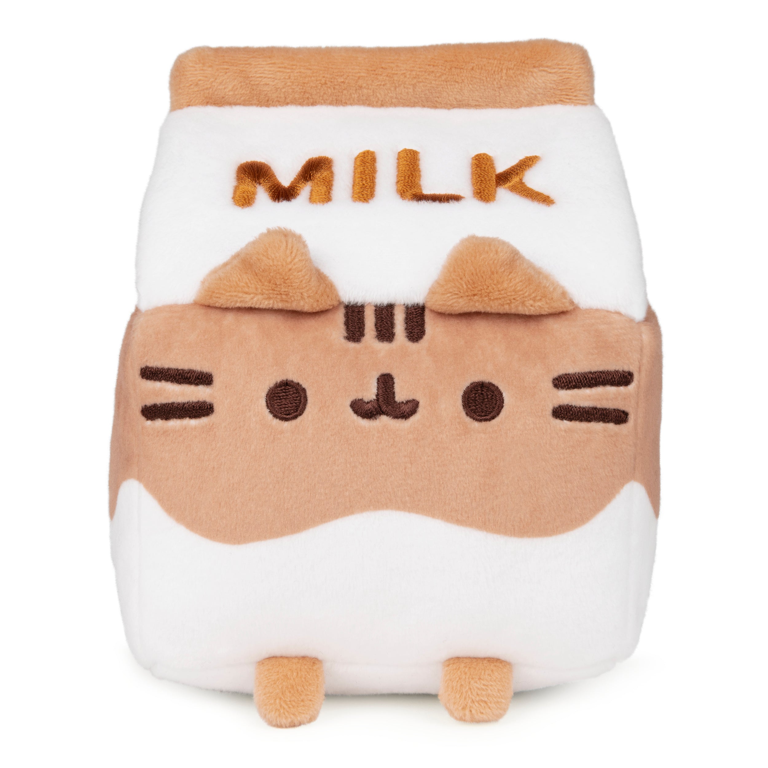GUND Pusheen Chocolate Milk Plush Cat Stuffed Animal for Ages 8 and Up, Brown/White, 6”