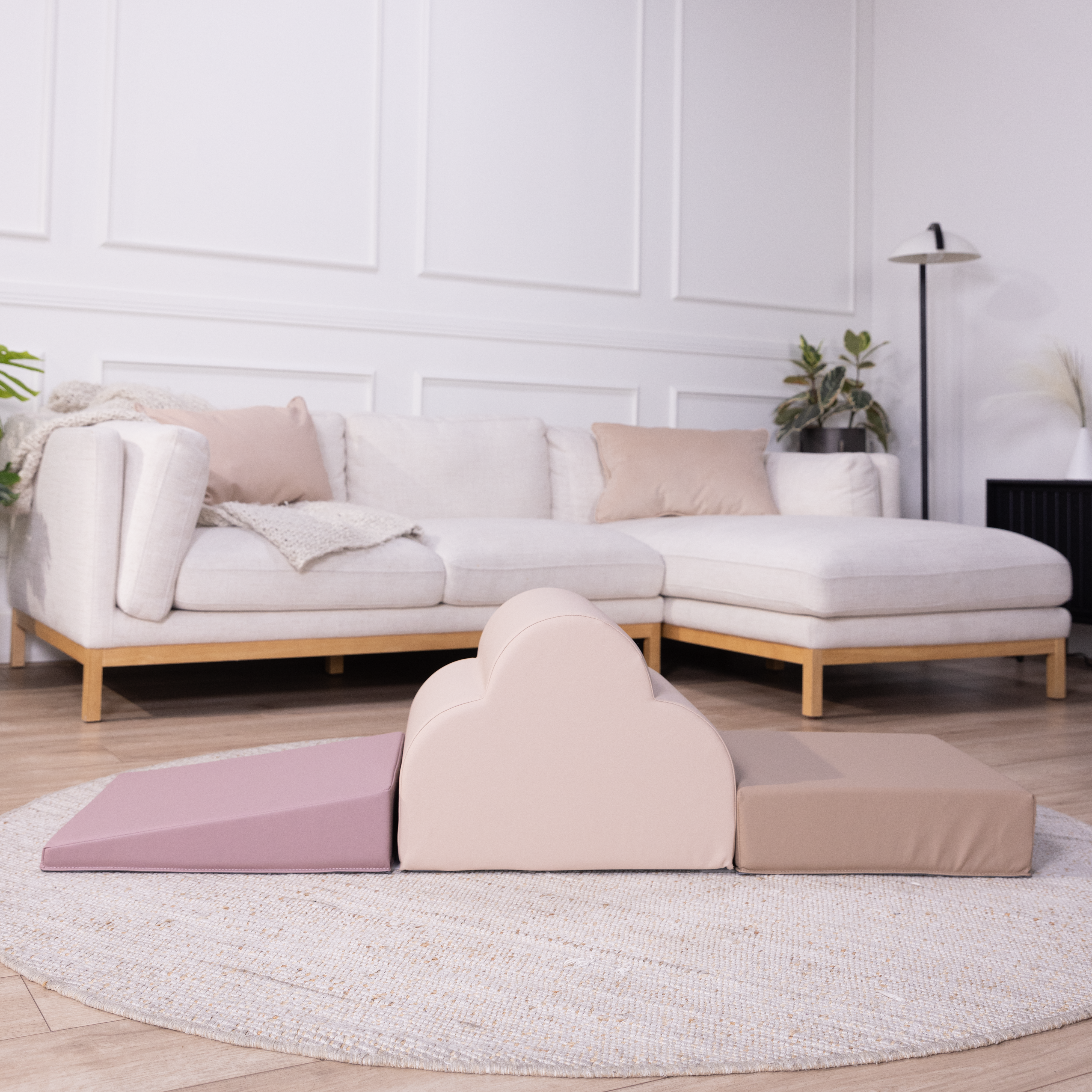 SoftScape Cloud Play Climber, 3-Piece Set - Teddy