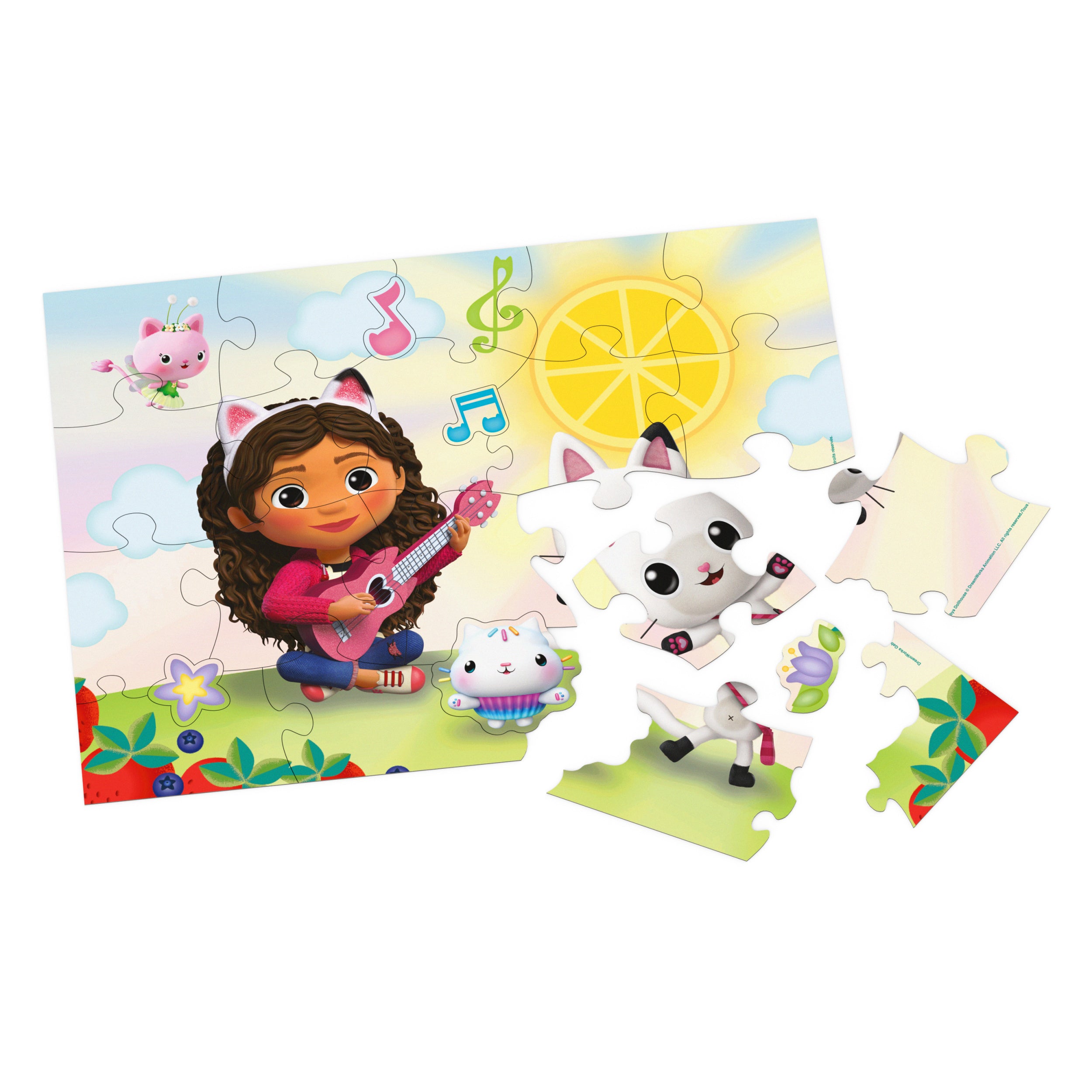 Gabby’s Dollhouse, 24-Piece Jigsaw Puzzle DreamWorks Netflix Gabby’s Dollhouse Toys 1 of 4 Kids Puzzles Styles and Colors Vary, for Preschoolers Ages 3 and up