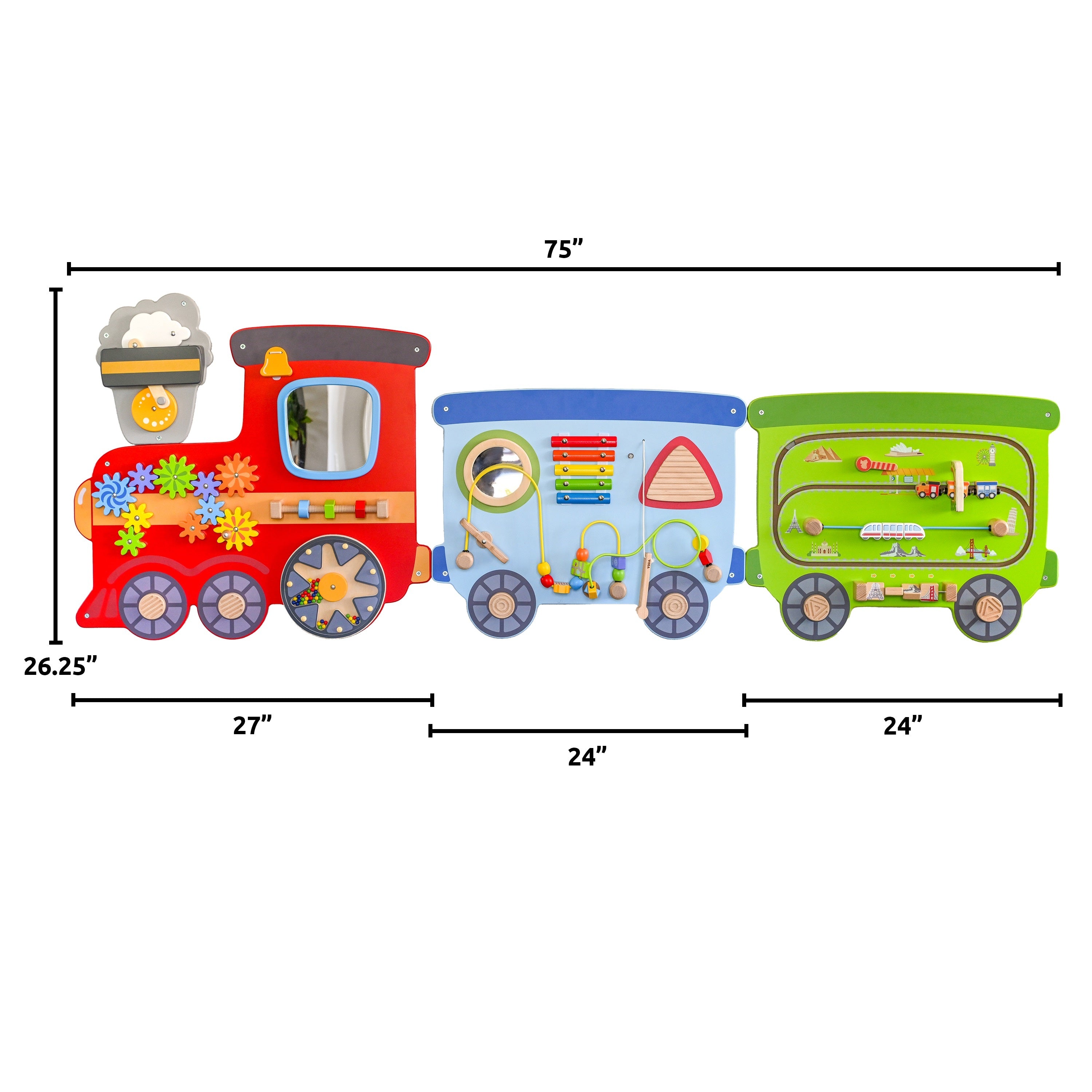 *Train Activity Wall Panels